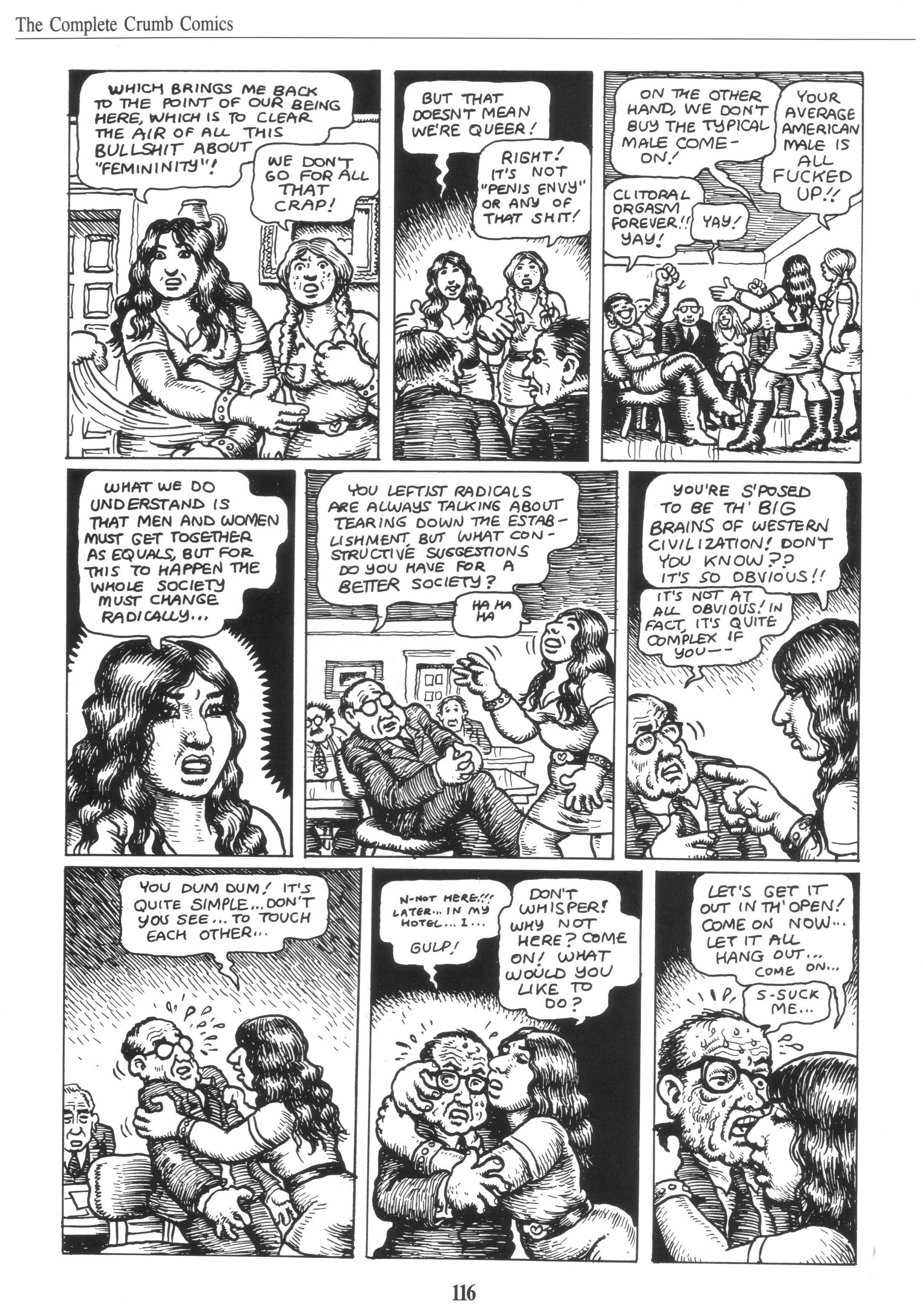 Read online The Complete Crumb Comics comic -  Issue # TPB 5 - 127