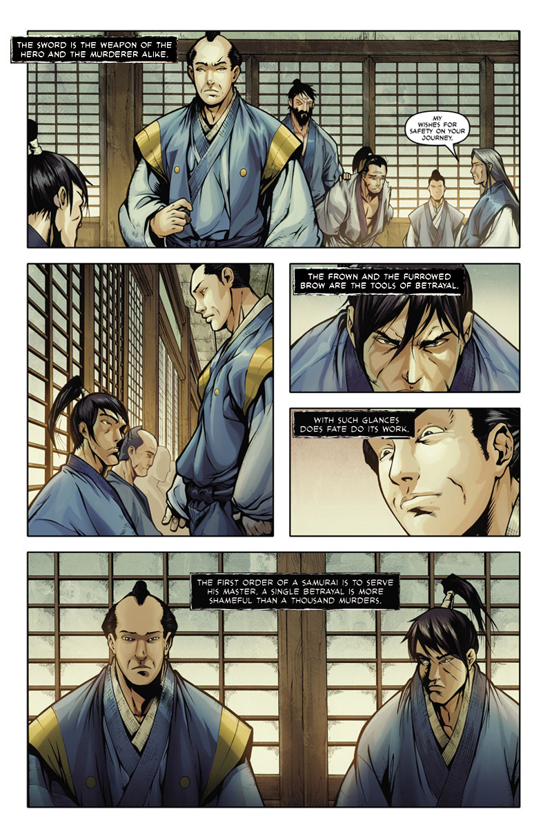 Read online Samurai's Blood comic -  Issue #1 - 6