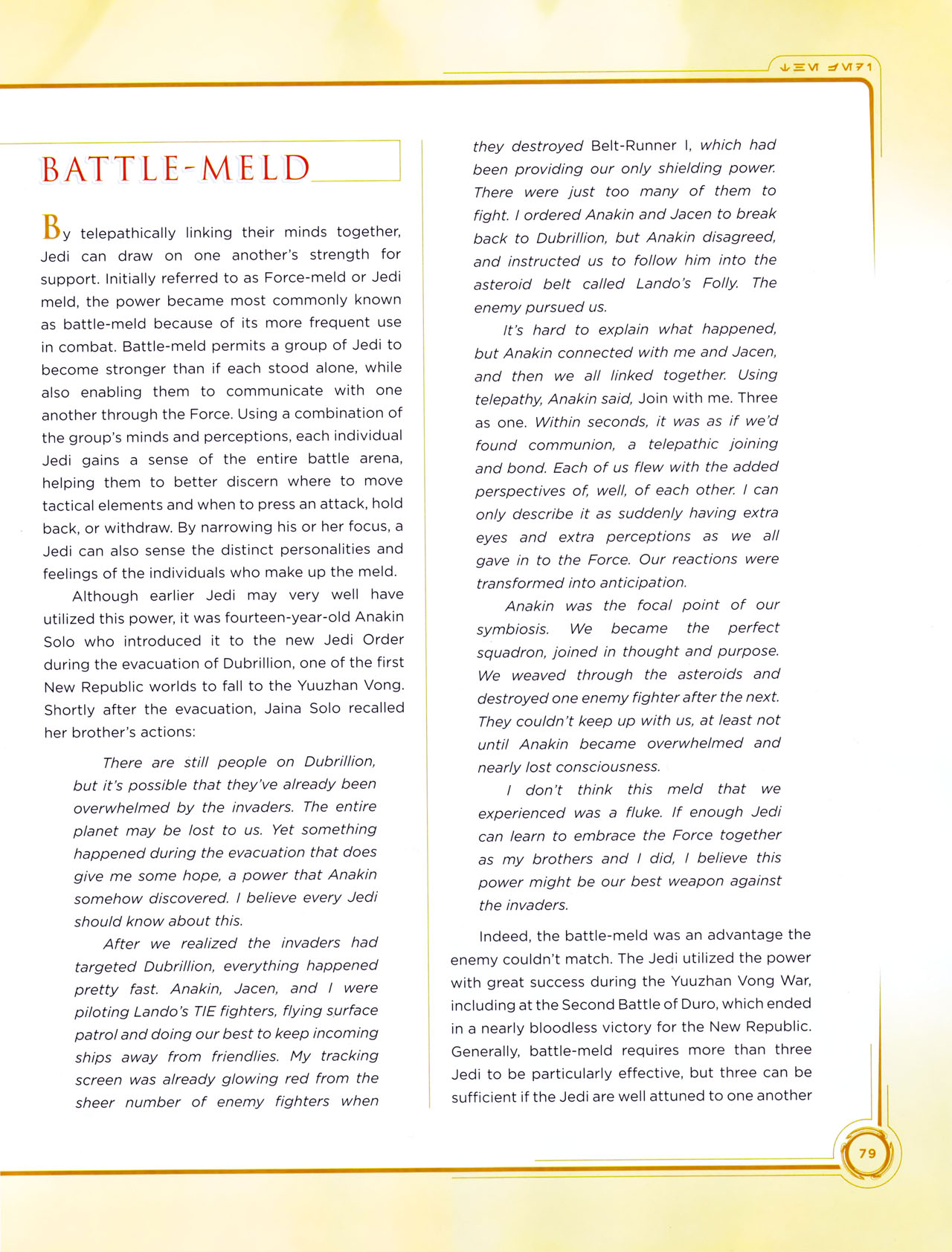 Read online Star Wars: Jedi vs. Sith - The Essential Guide To The Force comic -  Issue # TPB (Part 2) - 2