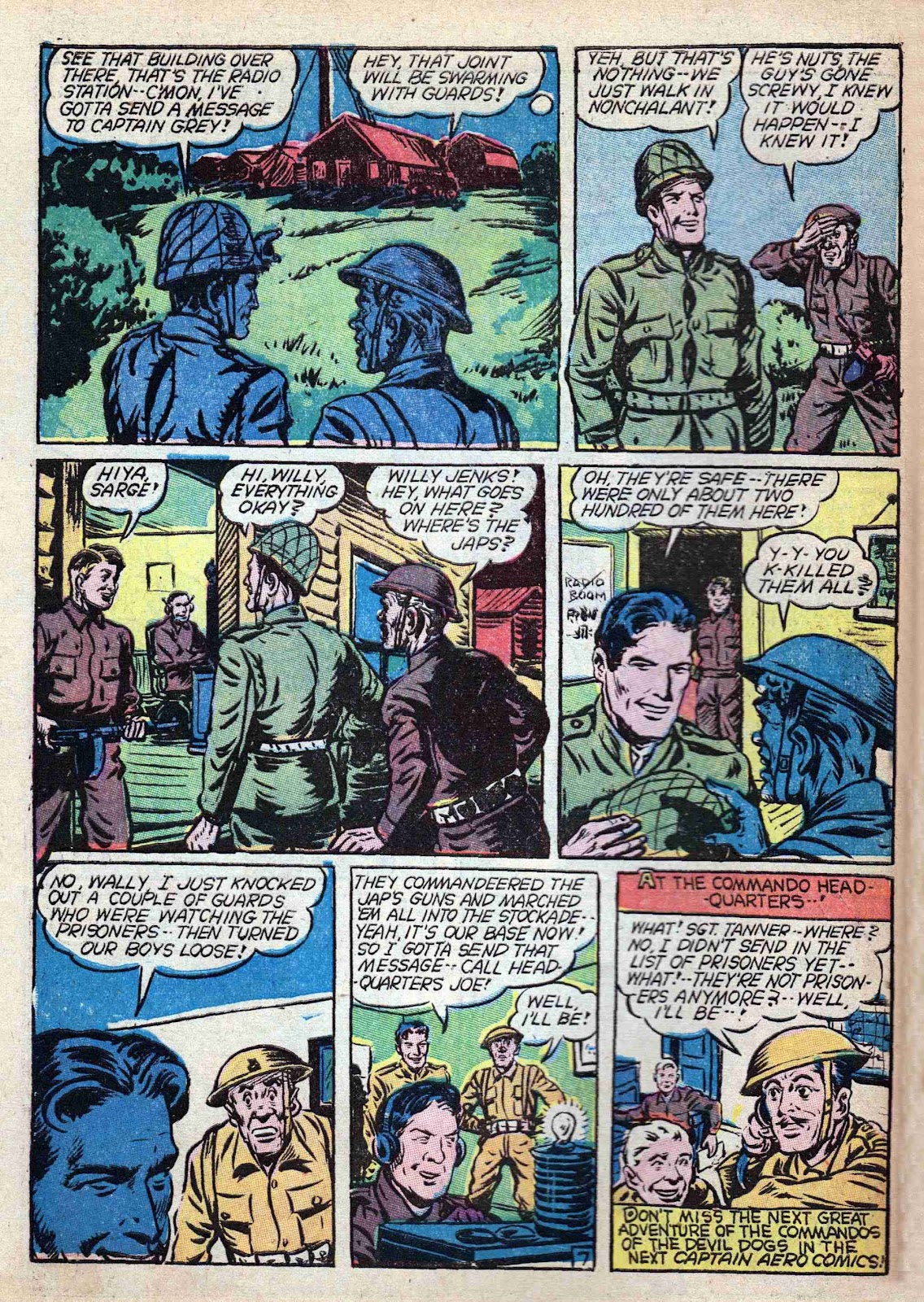 Captain Aero Comics issue 9 - Page 56