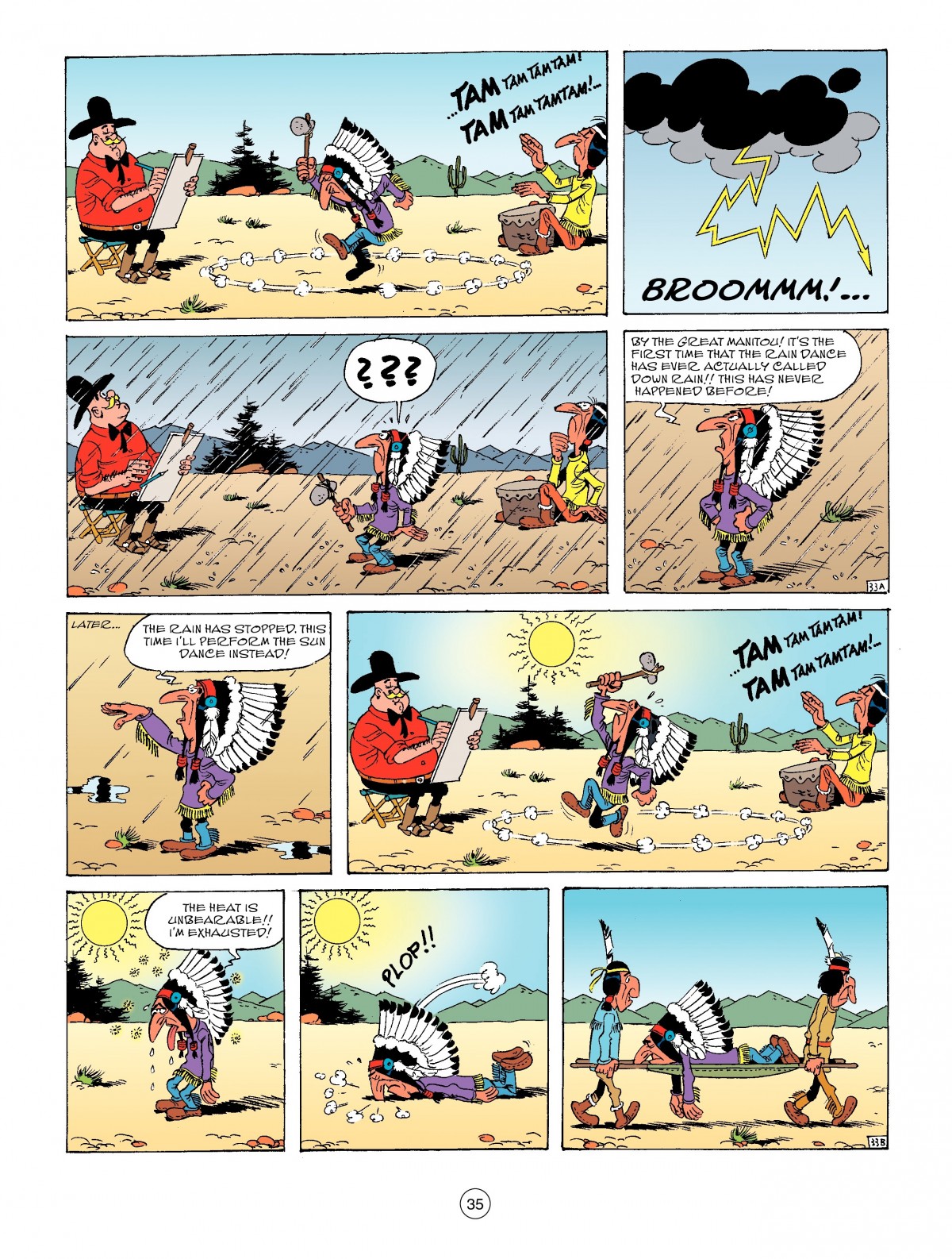 Read online A Lucky Luke Adventure comic -  Issue #51 - 35