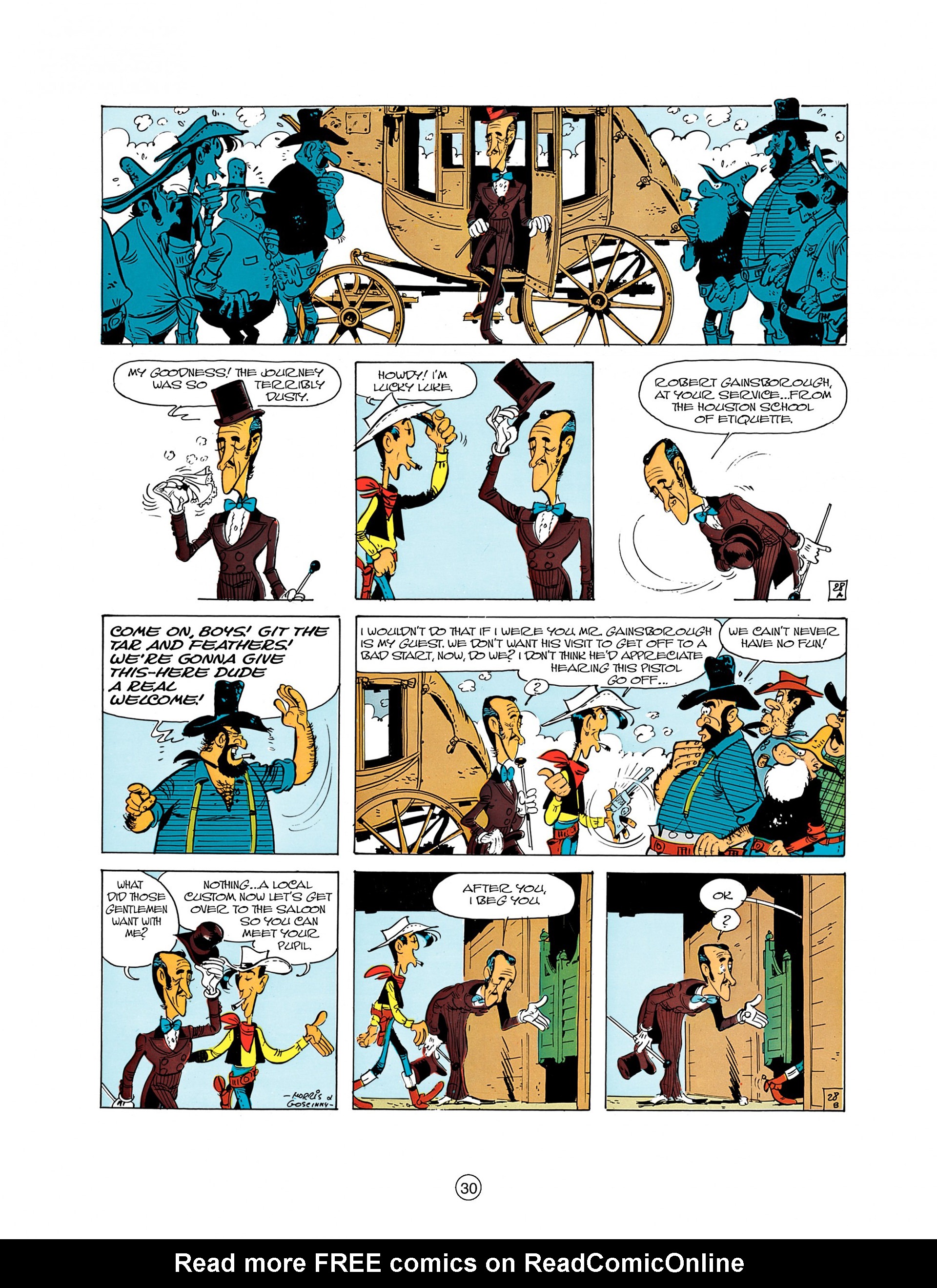 Read online A Lucky Luke Adventure comic -  Issue #8 - 30