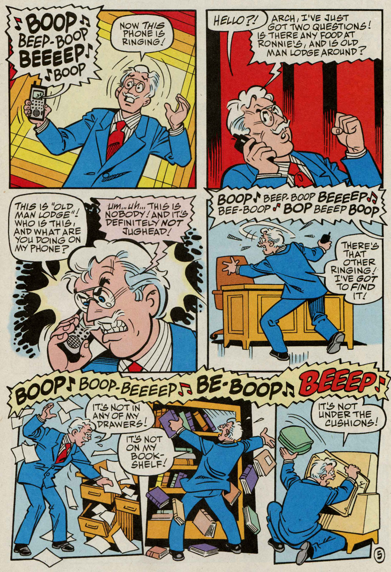 Read online Archie (1960) comic -  Issue #584 - 6