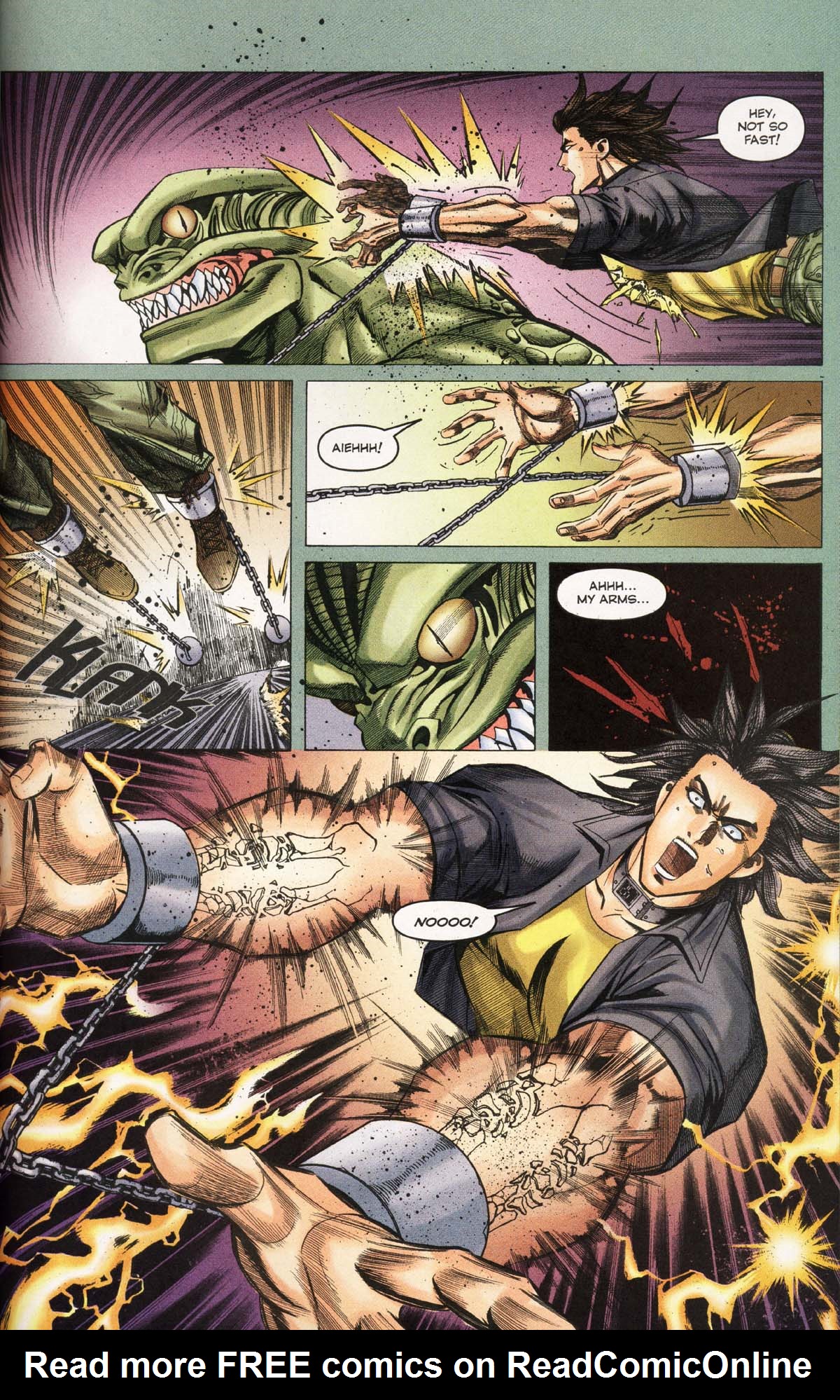 Read online Resident Evil Code: Veronica comic -  Issue #3 - 65