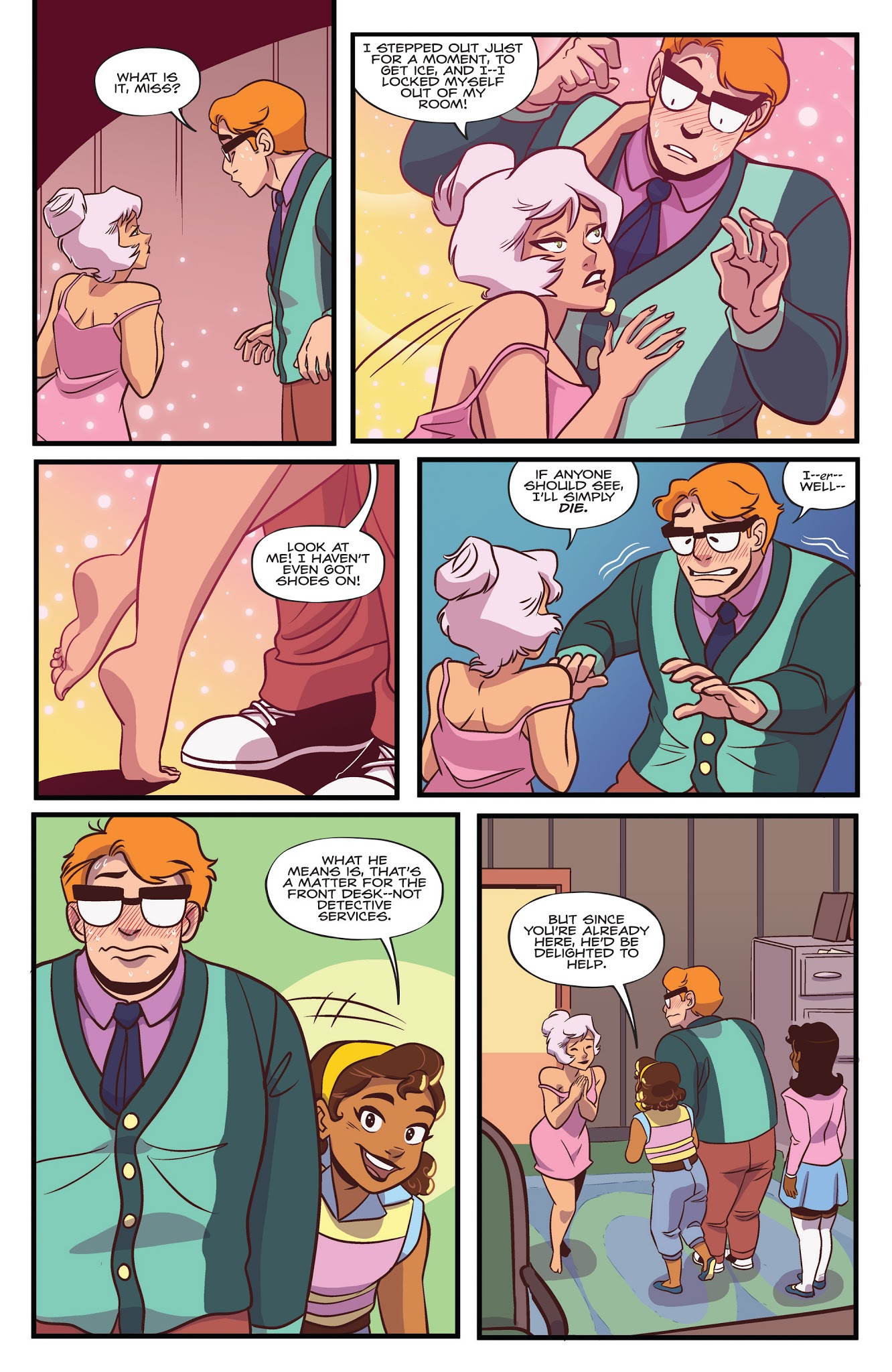 Read online Goldie Vance comic -  Issue # _TPB 1 - 34