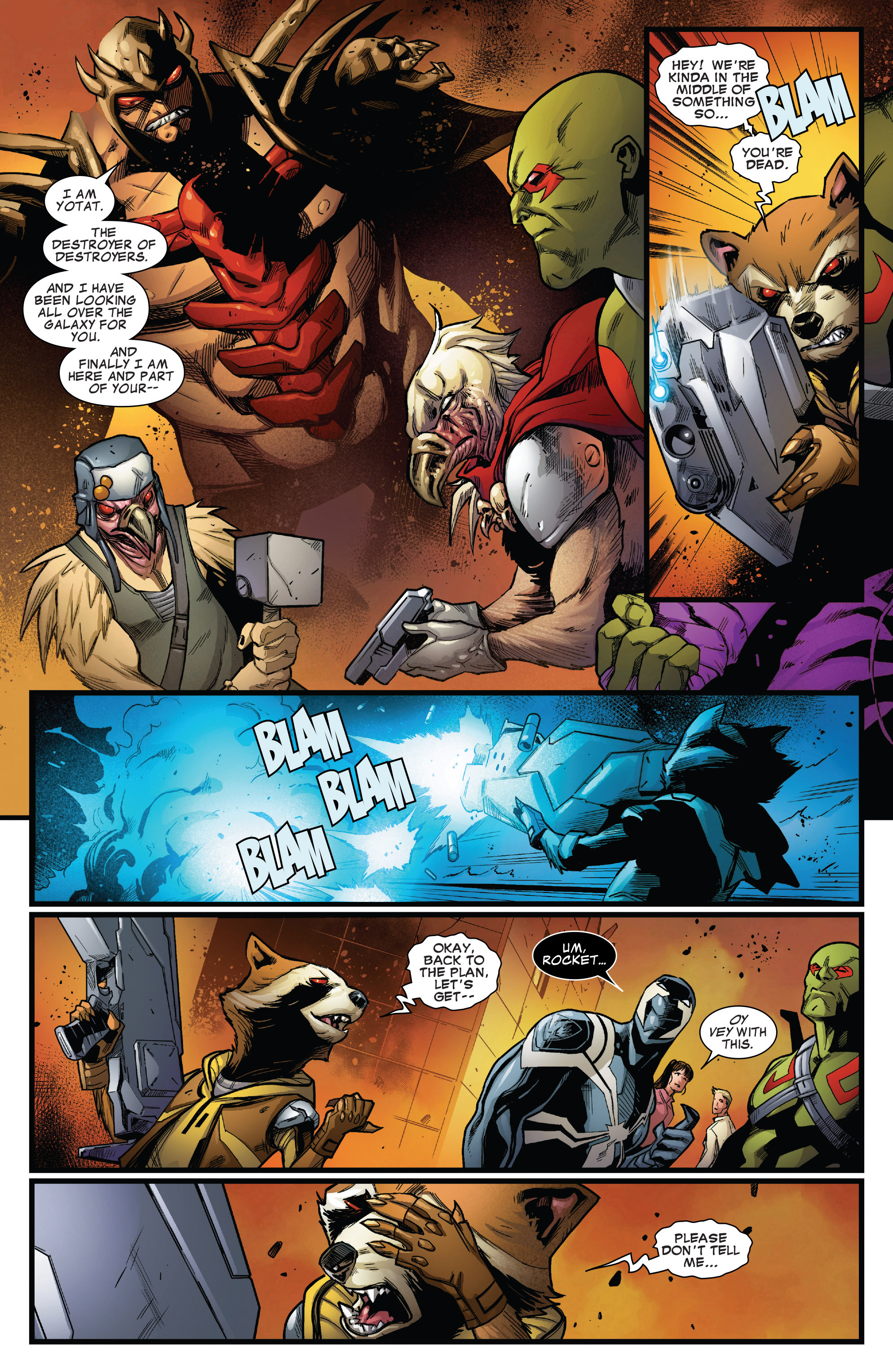 Read online Guardians of the Galaxy (2015) comic -  Issue #4 - 16