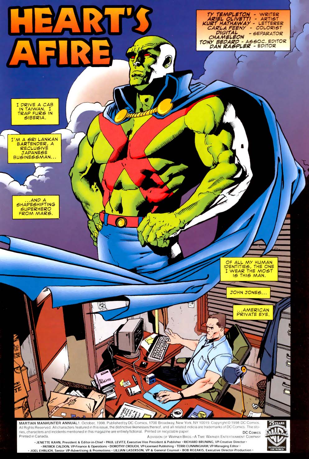 Read online Martian Manhunter (1998) comic -  Issue # _Annual 1 - 2