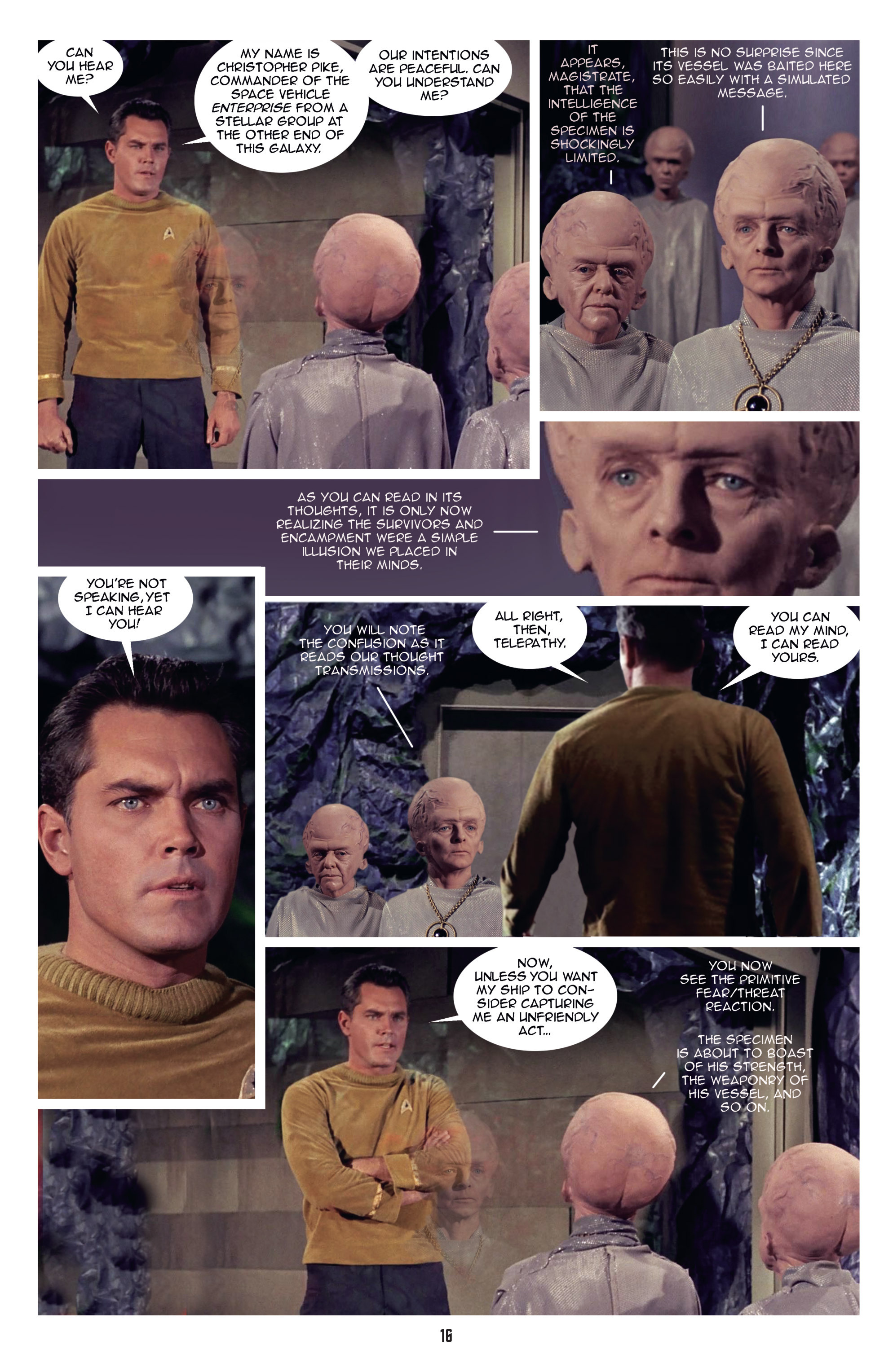 Read online Star Trek: New Visions Special: The Cage comic -  Issue # Full - 18