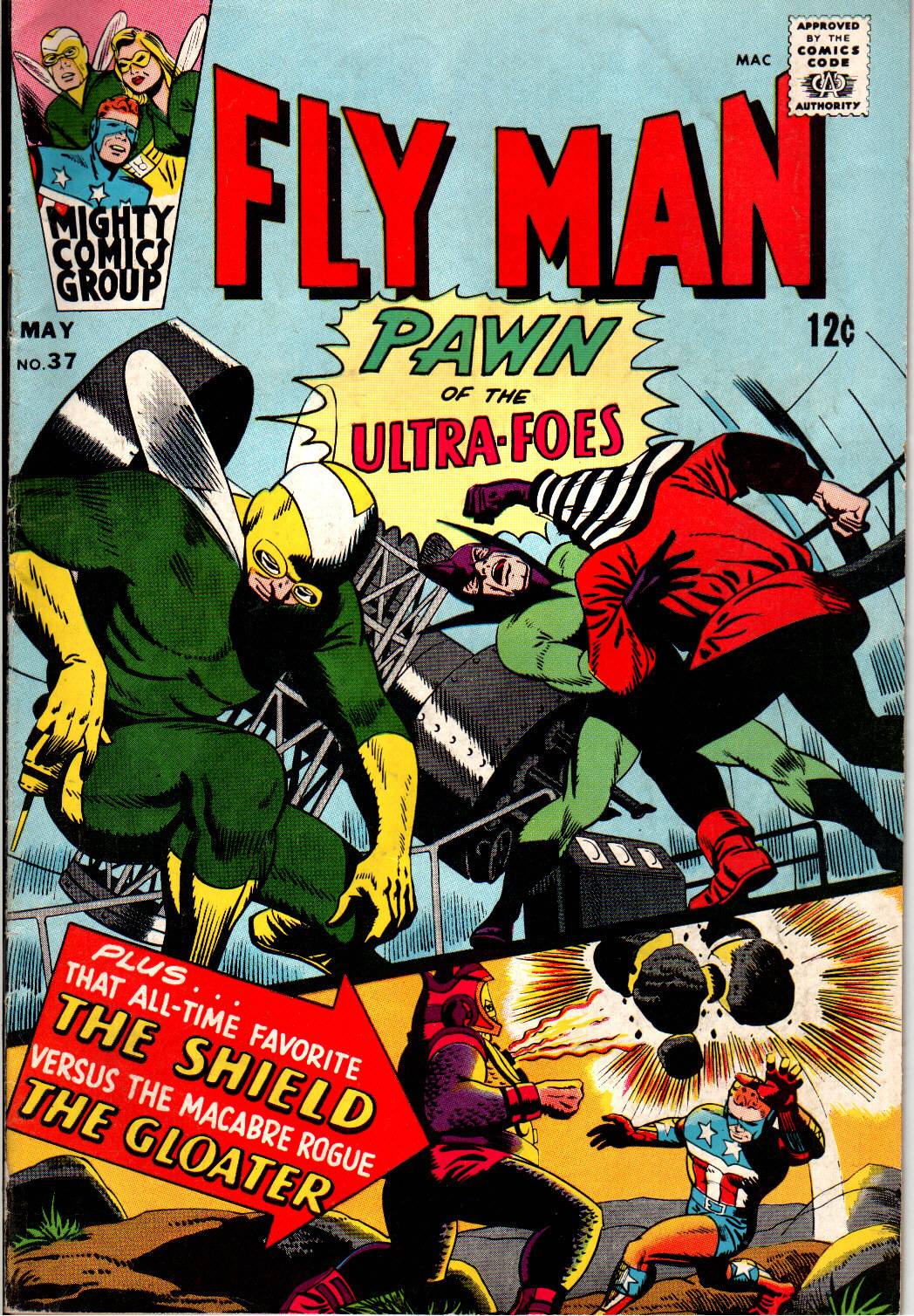 Read online Fly Man comic -  Issue #37 - 1