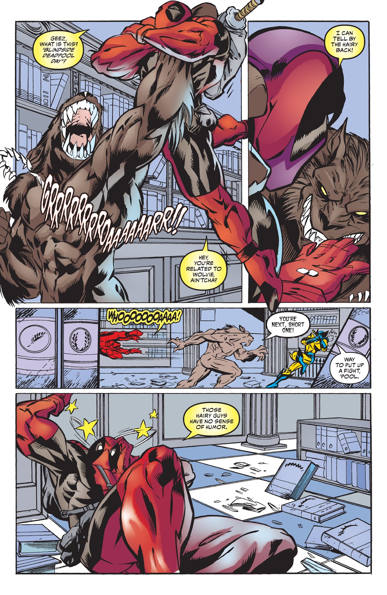 Read online Wolverine (1988) comic -  Issue # Annual '99 - 14