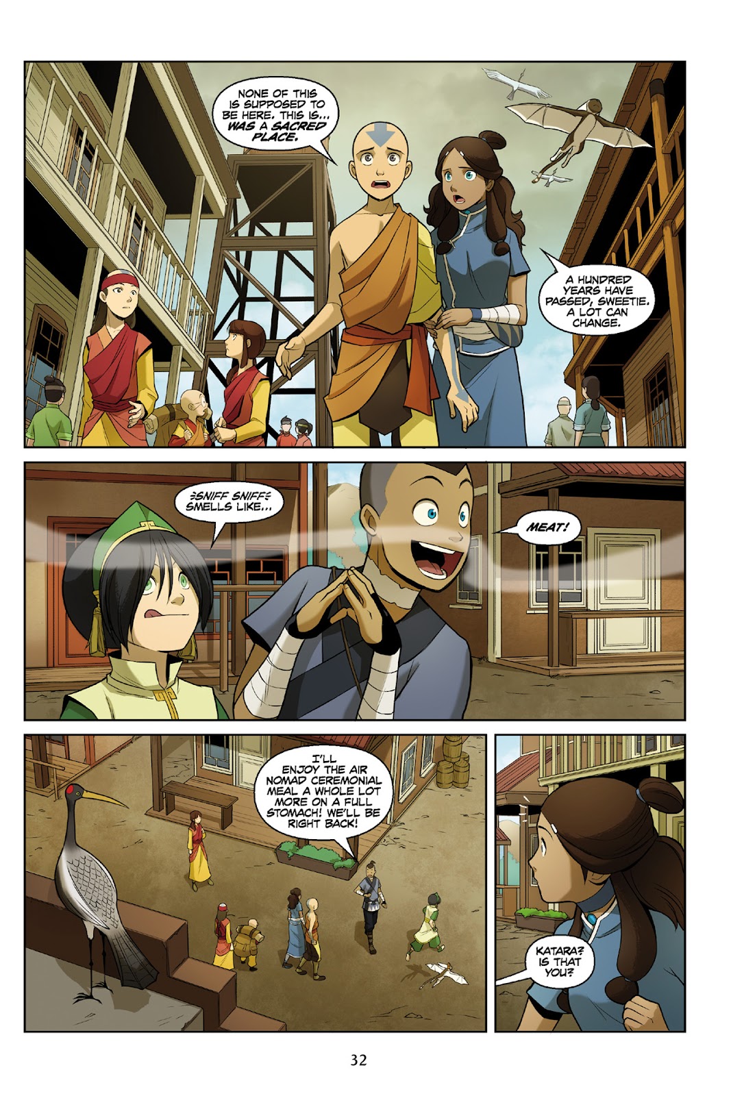 Nickelodeon Avatar: The Last Airbender - The Rift issue Part 1 - Page 32