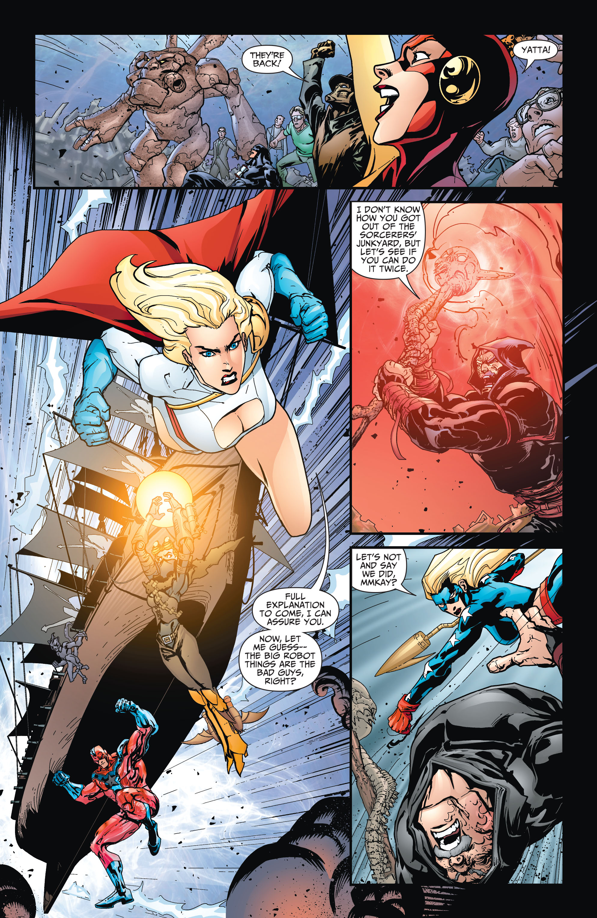 Read online JSA All-Stars (2010) comic -  Issue #16 - 8
