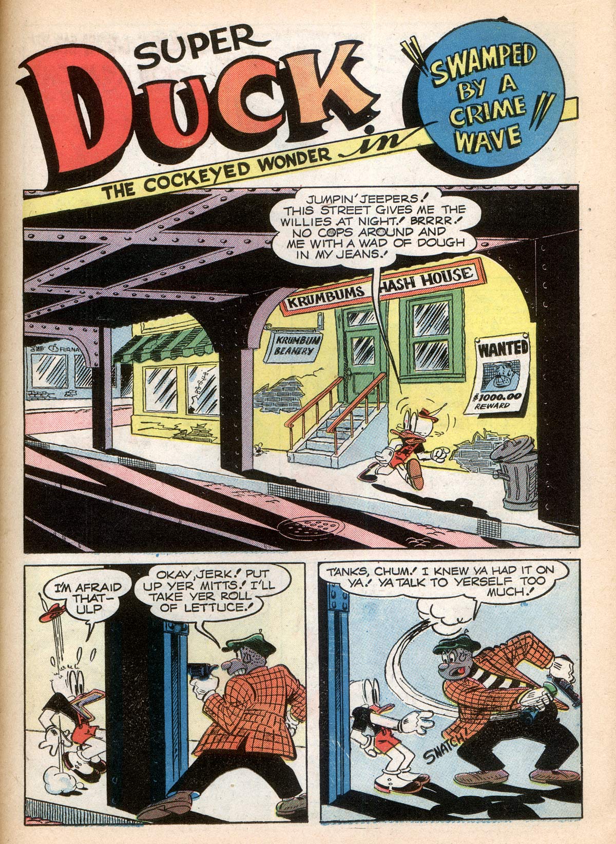 Read online Super Duck Comics comic -  Issue #35 - 37