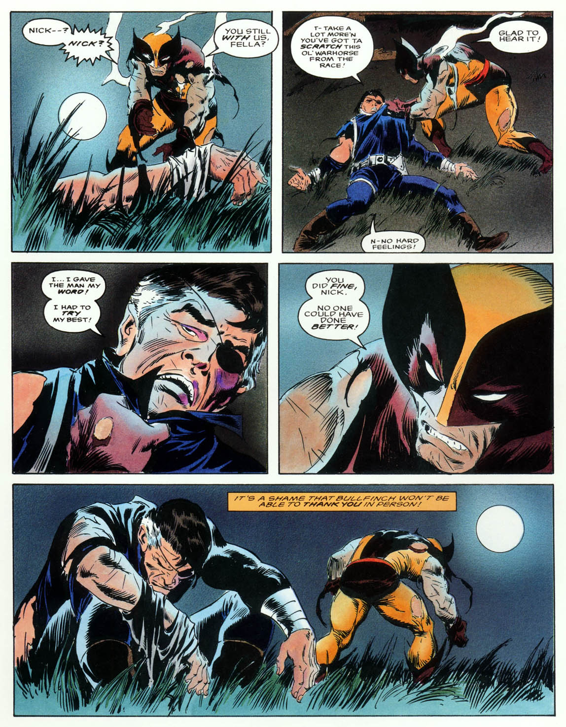 Read online Marvel Graphic Novel comic -  Issue #67 - Wolverine - Bloody Choices - 57