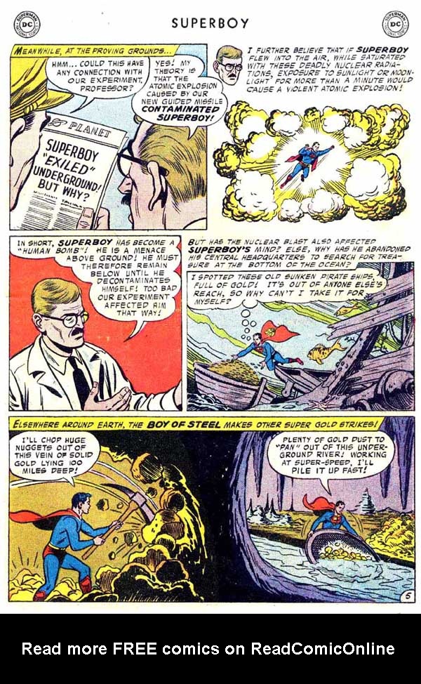 Read online Superboy (1949) comic -  Issue #59 - 6