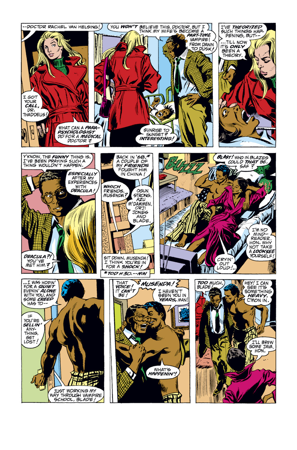 Read online Tomb of Dracula (1972) comic -  Issue #58 - 5