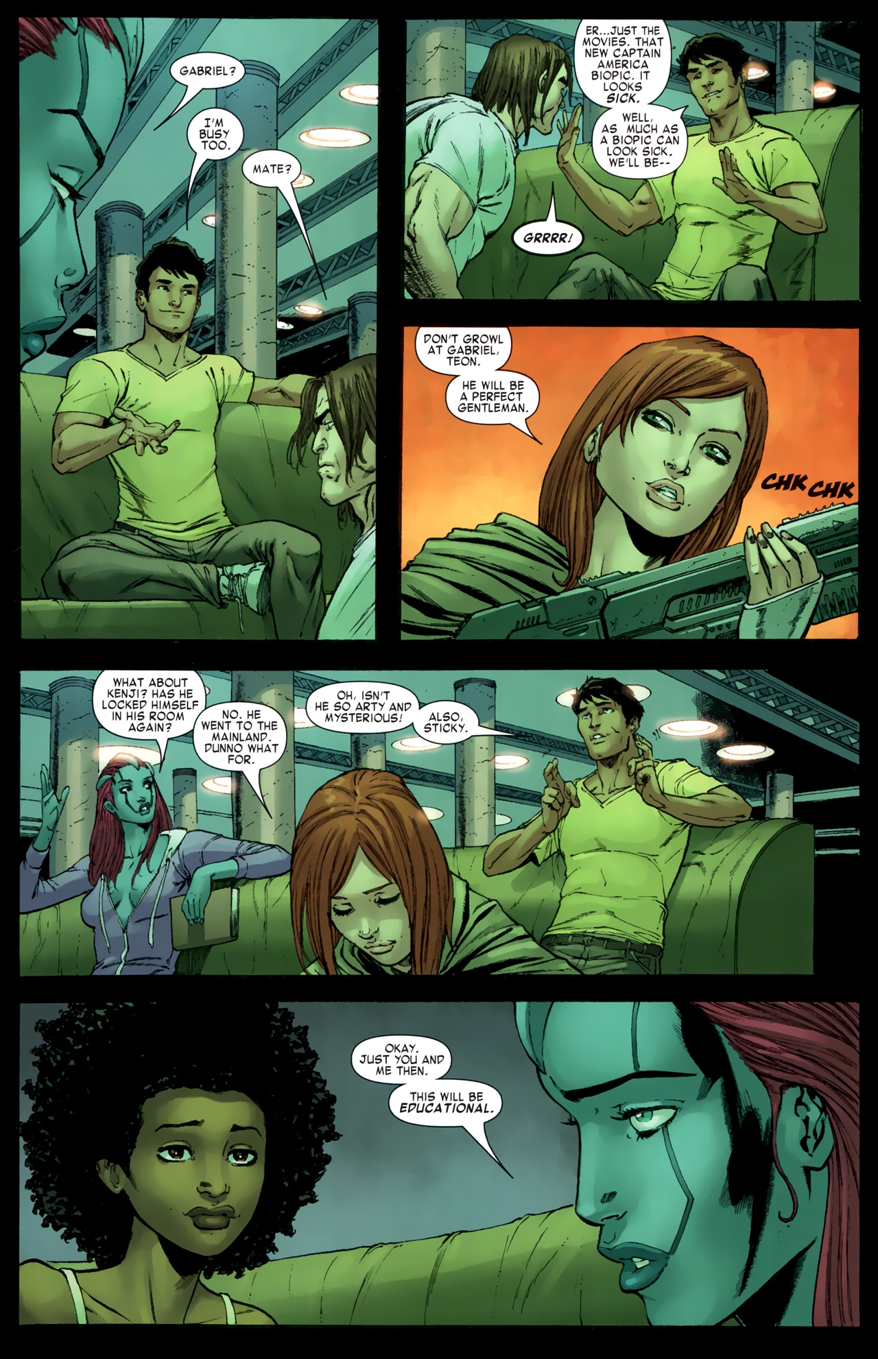 Read online Generation Hope comic -  Issue #10 - 6