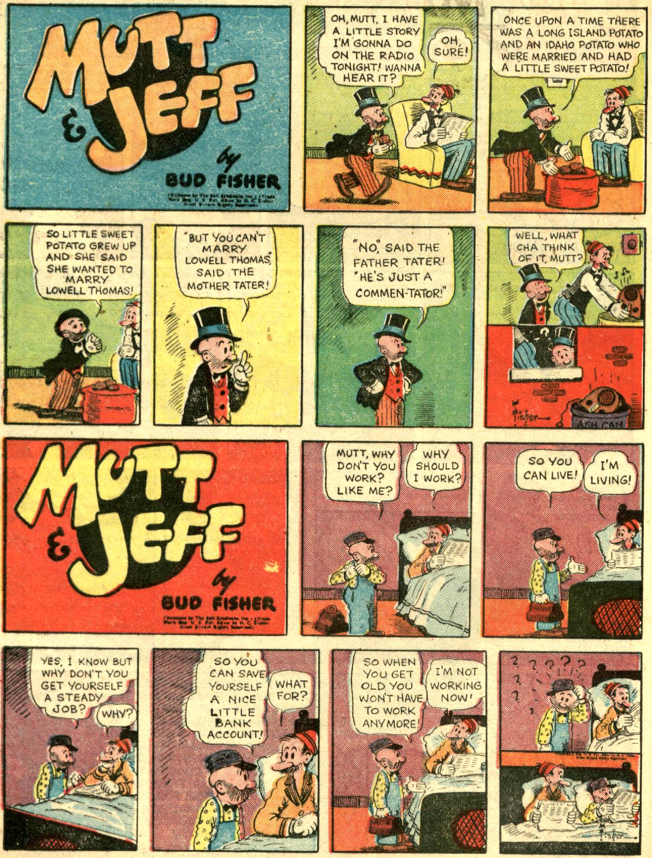 Read online Comic Cavalcade comic -  Issue #27 - 54