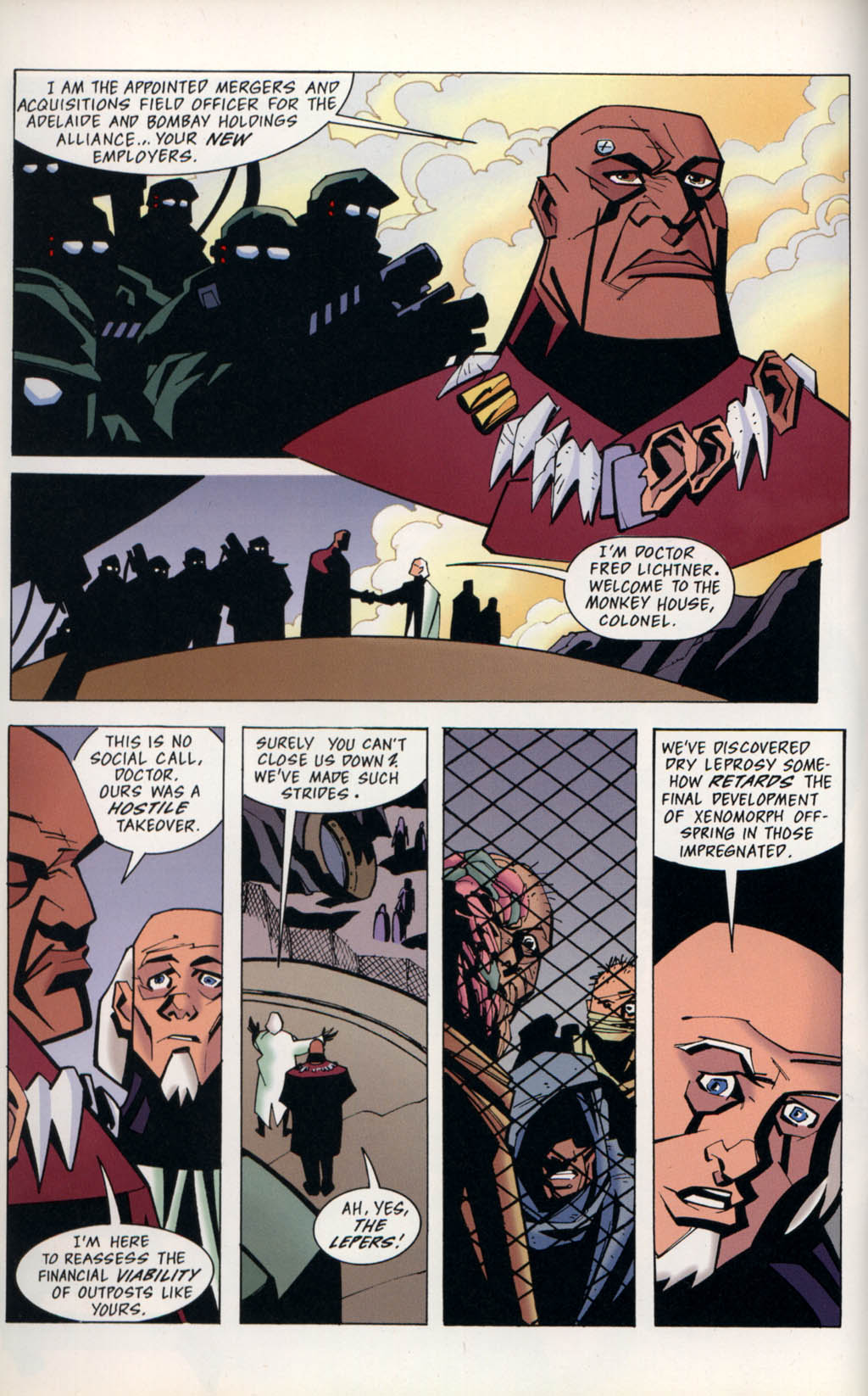 Read online Aliens: Purge comic -  Issue # Full - 8