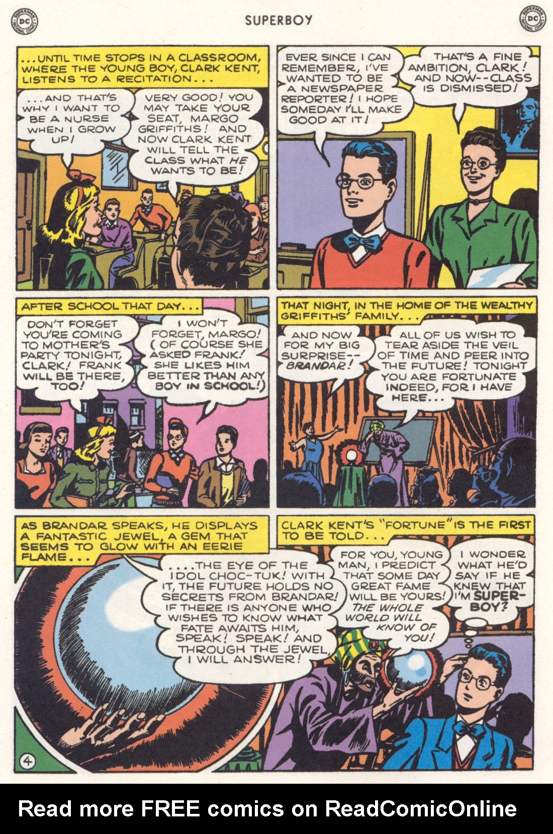 Read online Superboy (1949) comic -  Issue #1 - 5