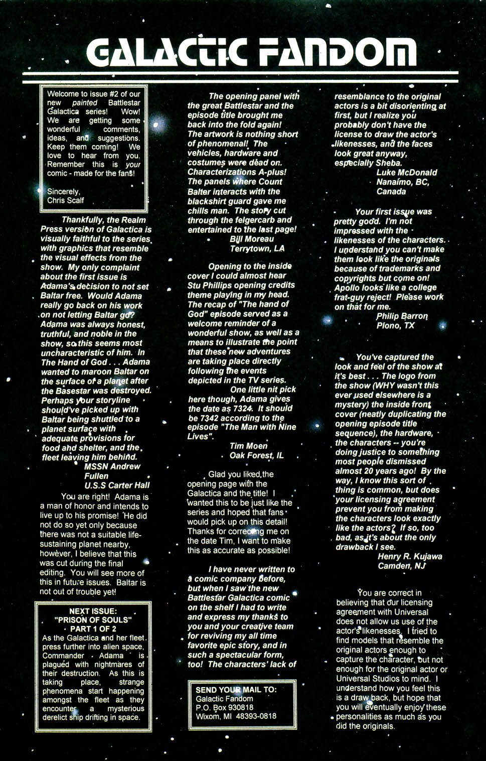 Read online Battlestar Galactica (1997) comic -  Issue #2 - 34