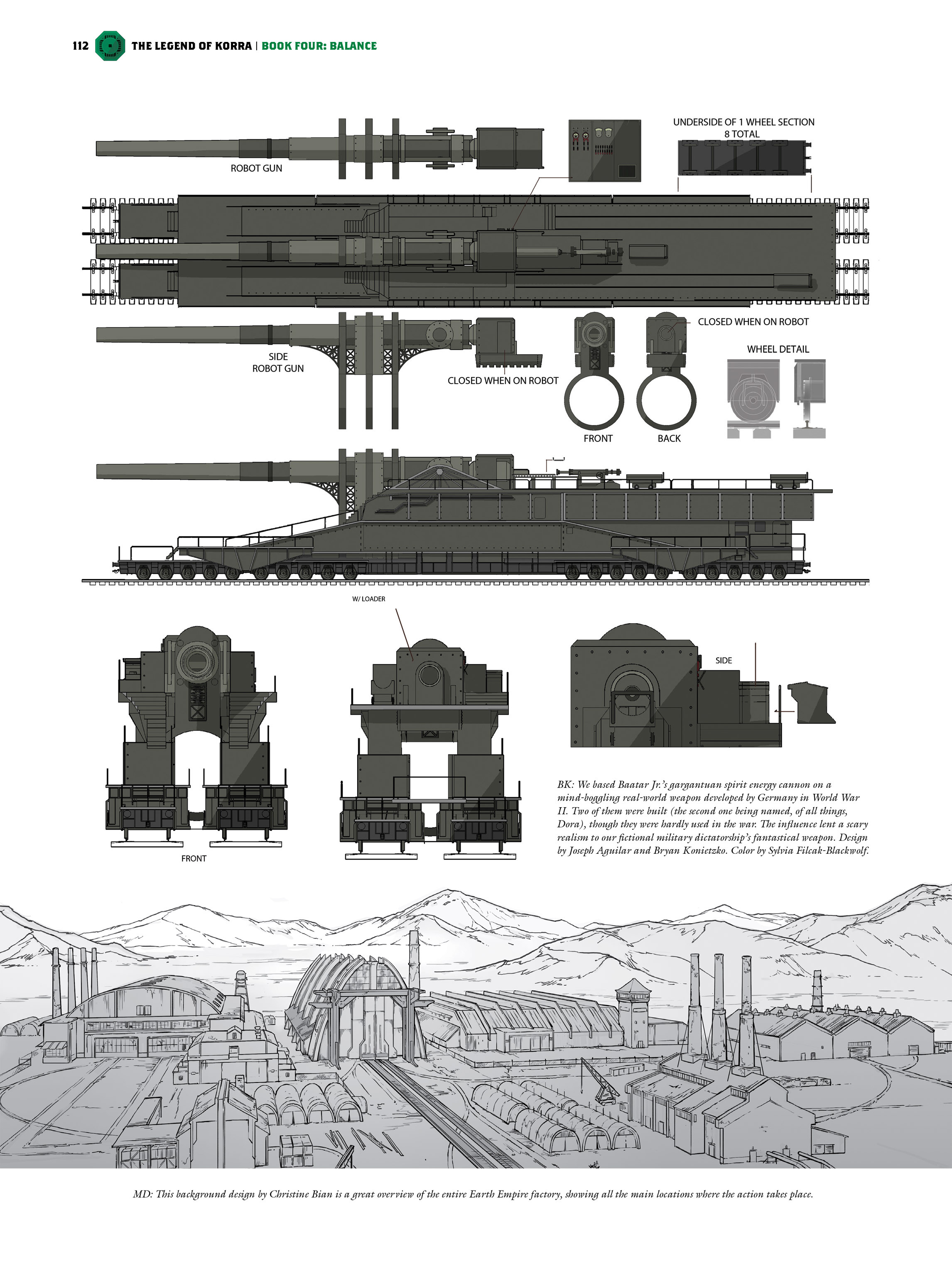 Read online The Legend of Korra: The Art of the Animated Series comic -  Issue # TPB 4 - 104