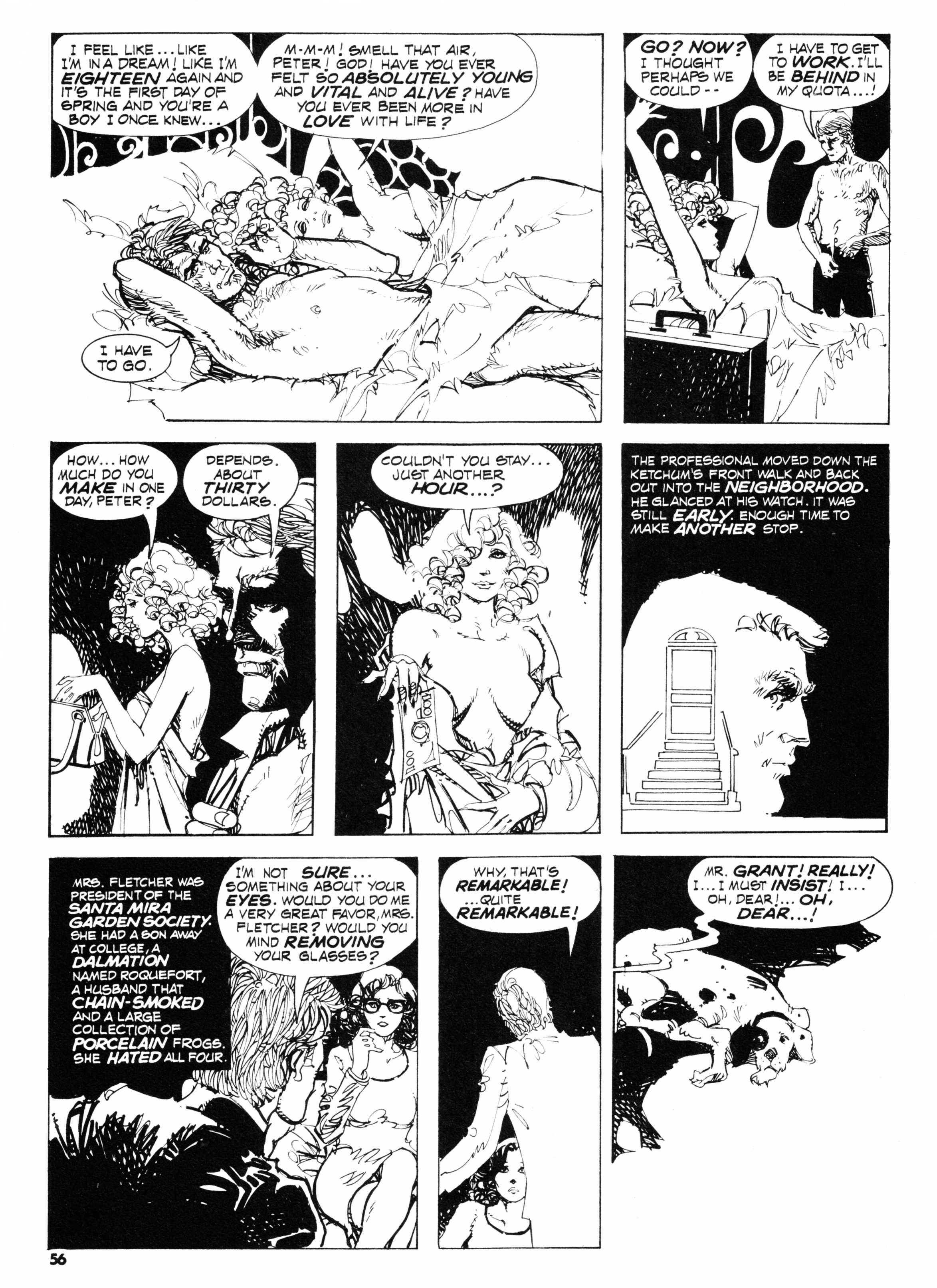 Read online Vampirella (1969) comic -  Issue #63 - 56