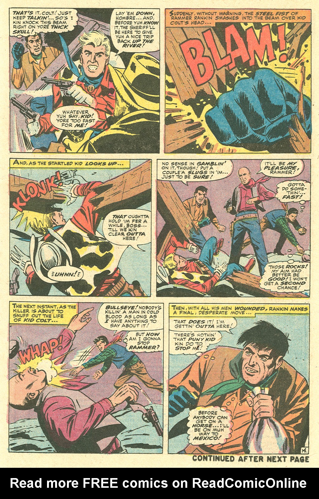 Read online Kid Colt Outlaw comic -  Issue #172 - 21