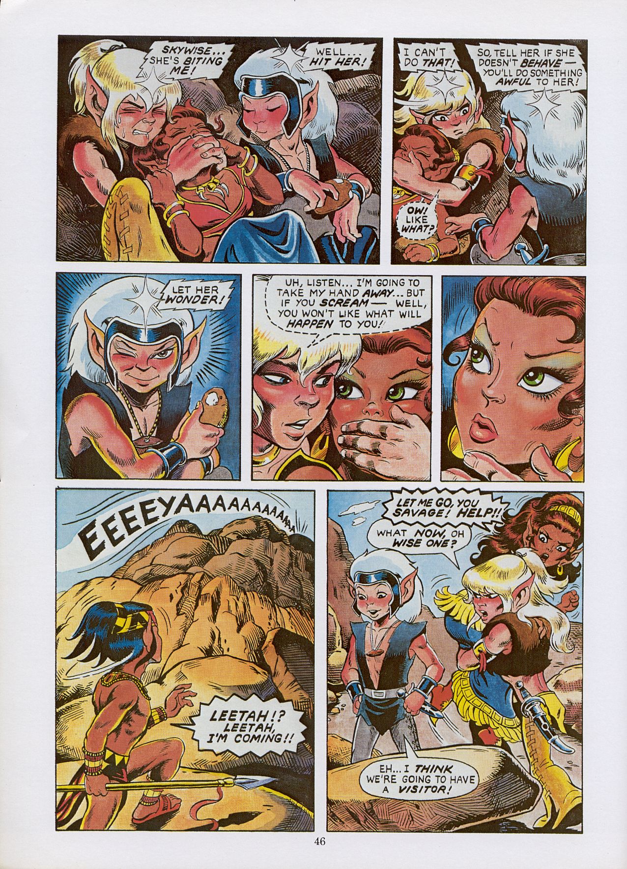 Read online ElfQuest (Starblaze Edition) comic -  Issue # TPB 1 - 54