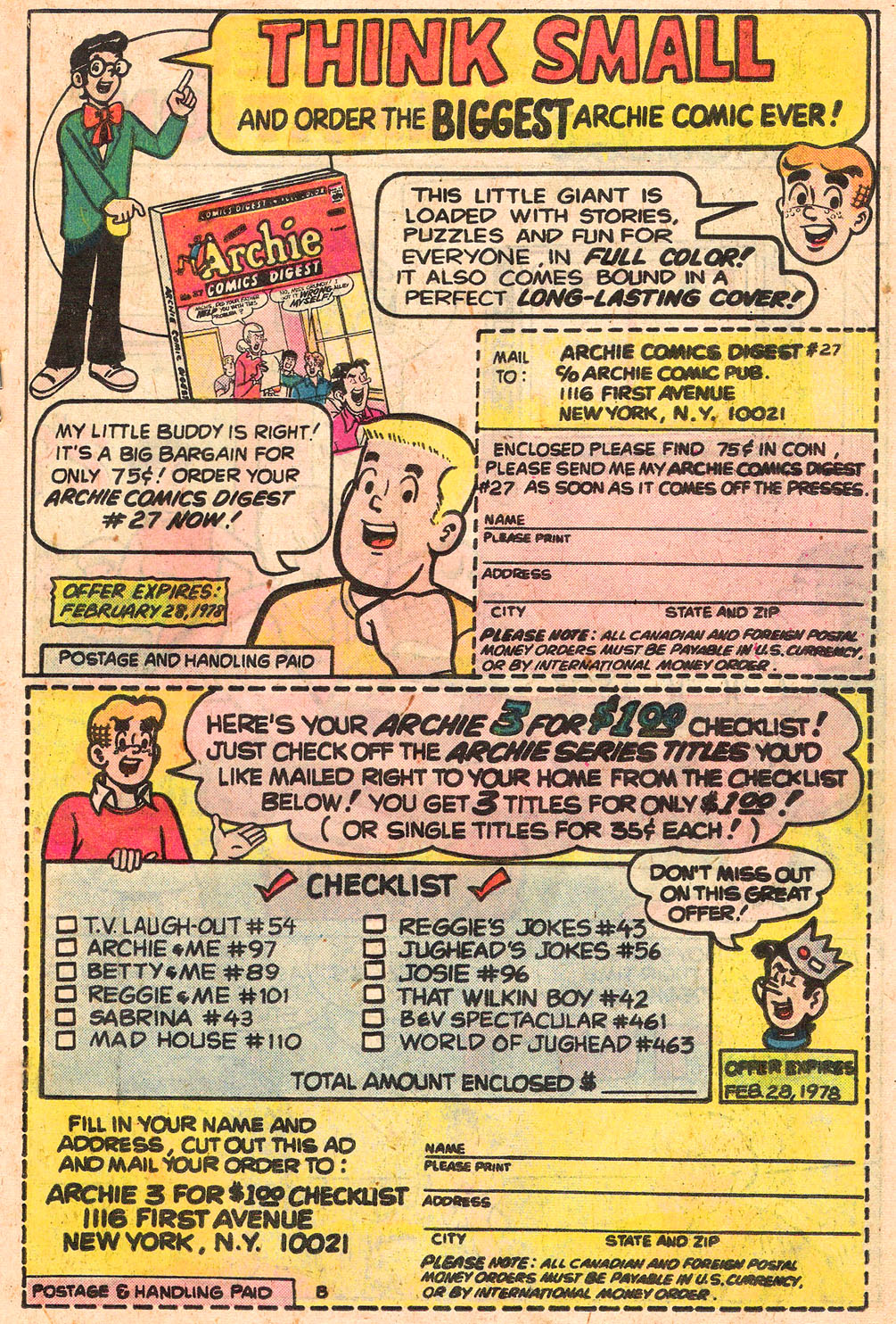 Read online Archie's Girls Betty and Veronica comic -  Issue #263 - 19