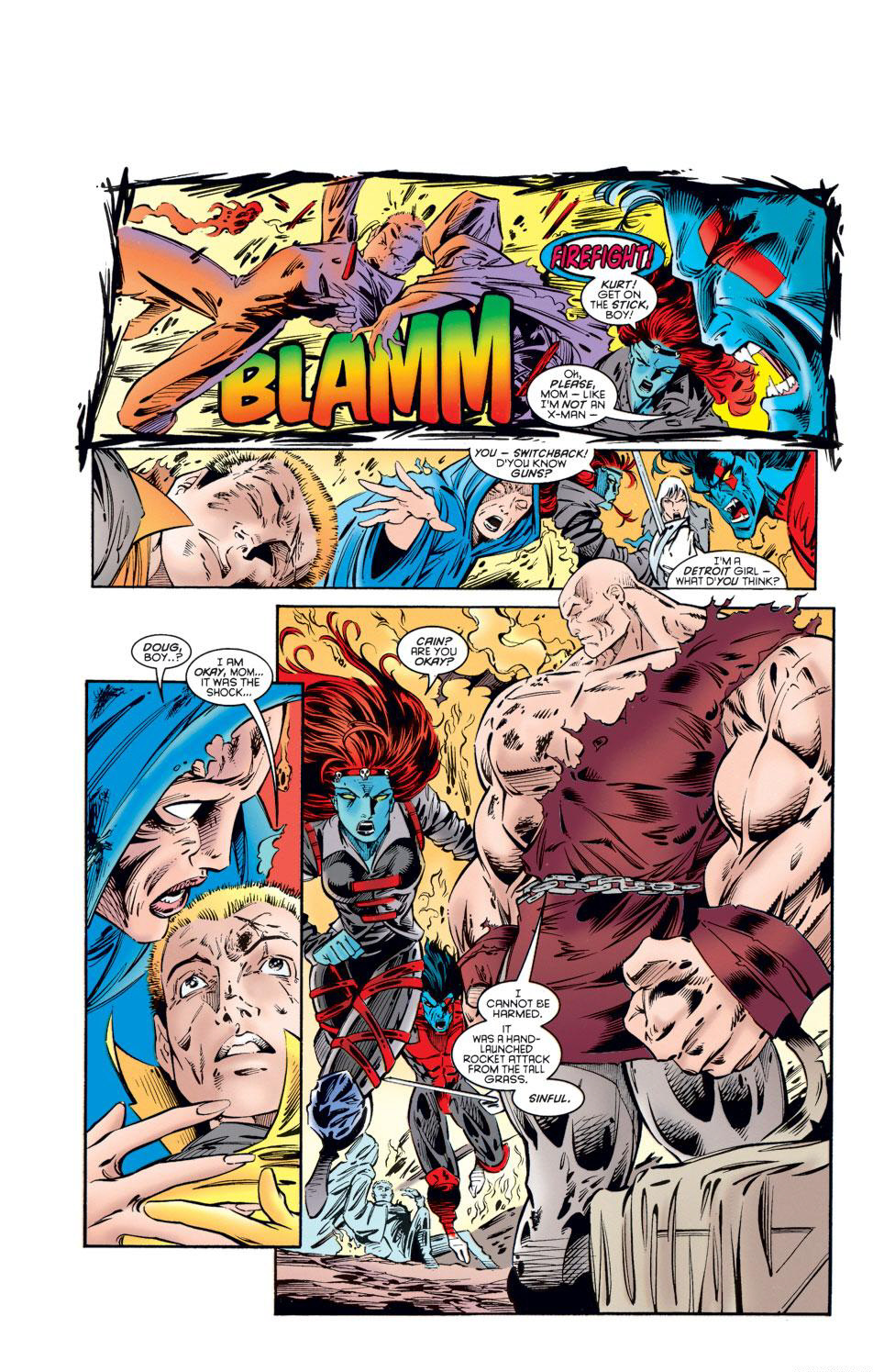 Read online X-Calibre comic -  Issue #3 - 16