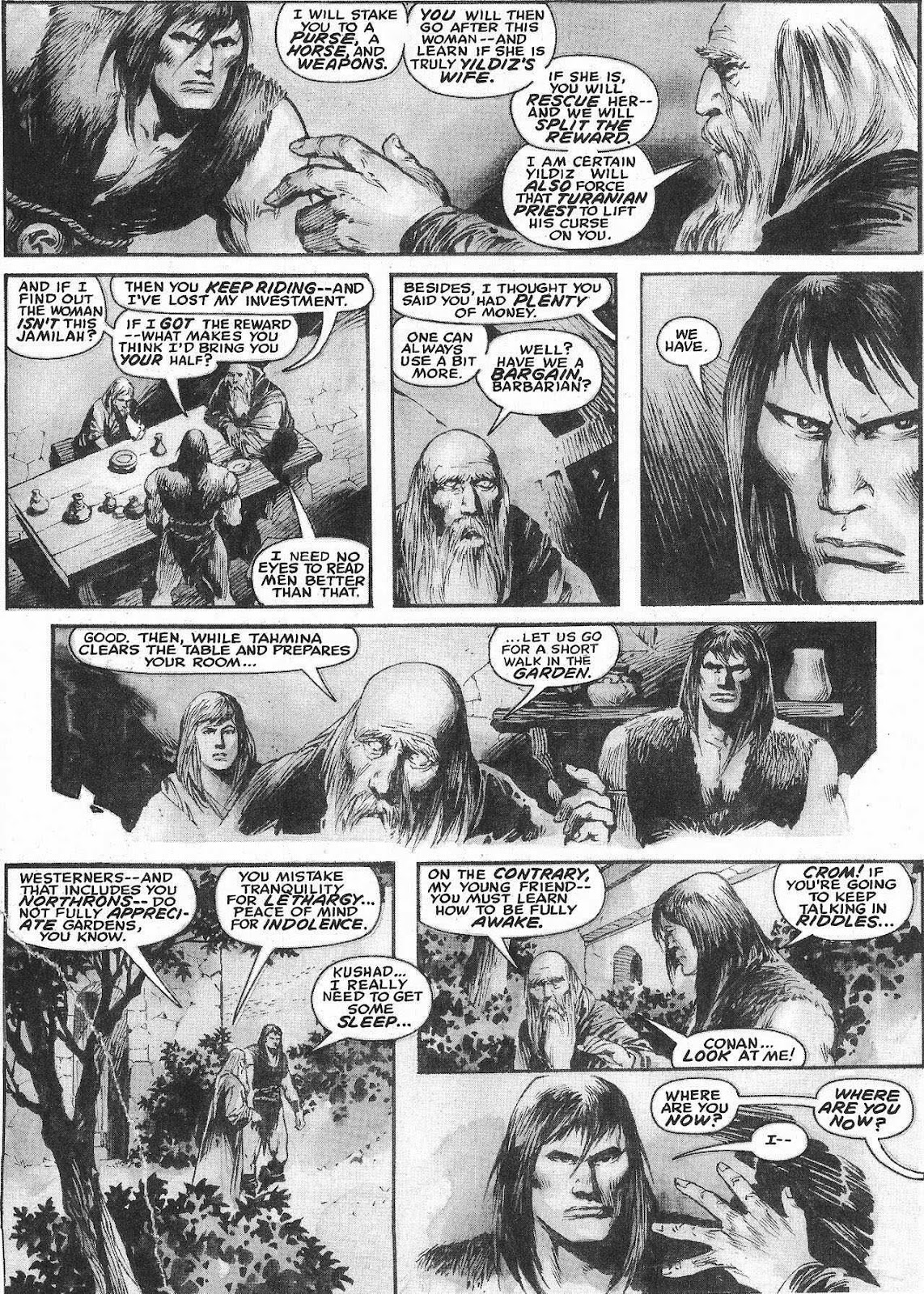 The Savage Sword Of Conan issue 207 - Page 34