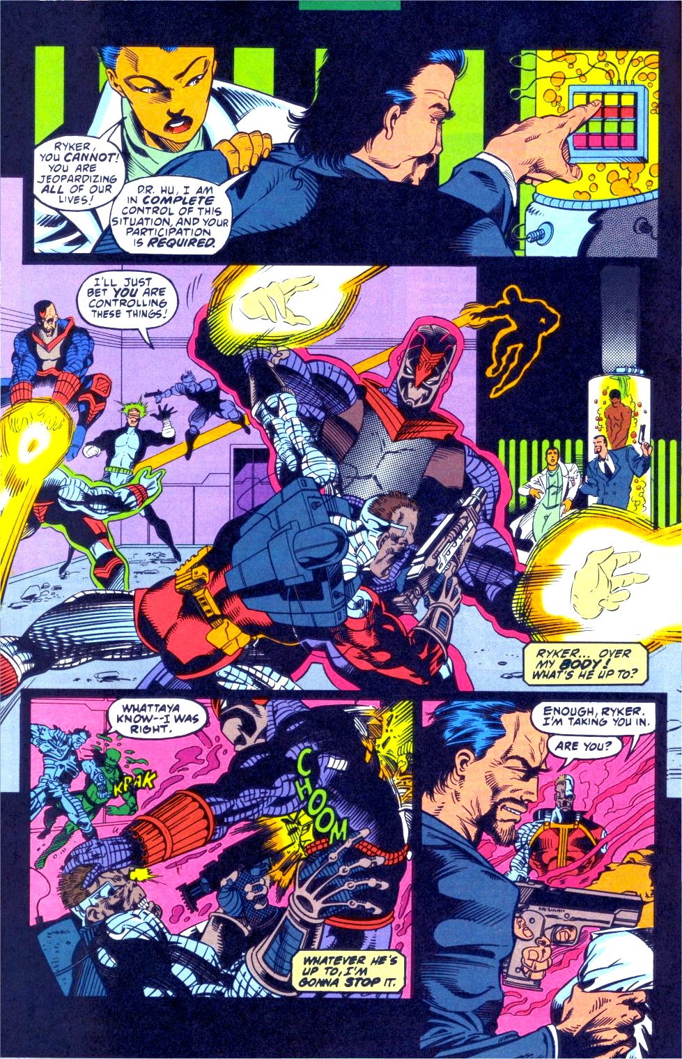 Read online Deathlok (1991) comic -  Issue #20 - 21