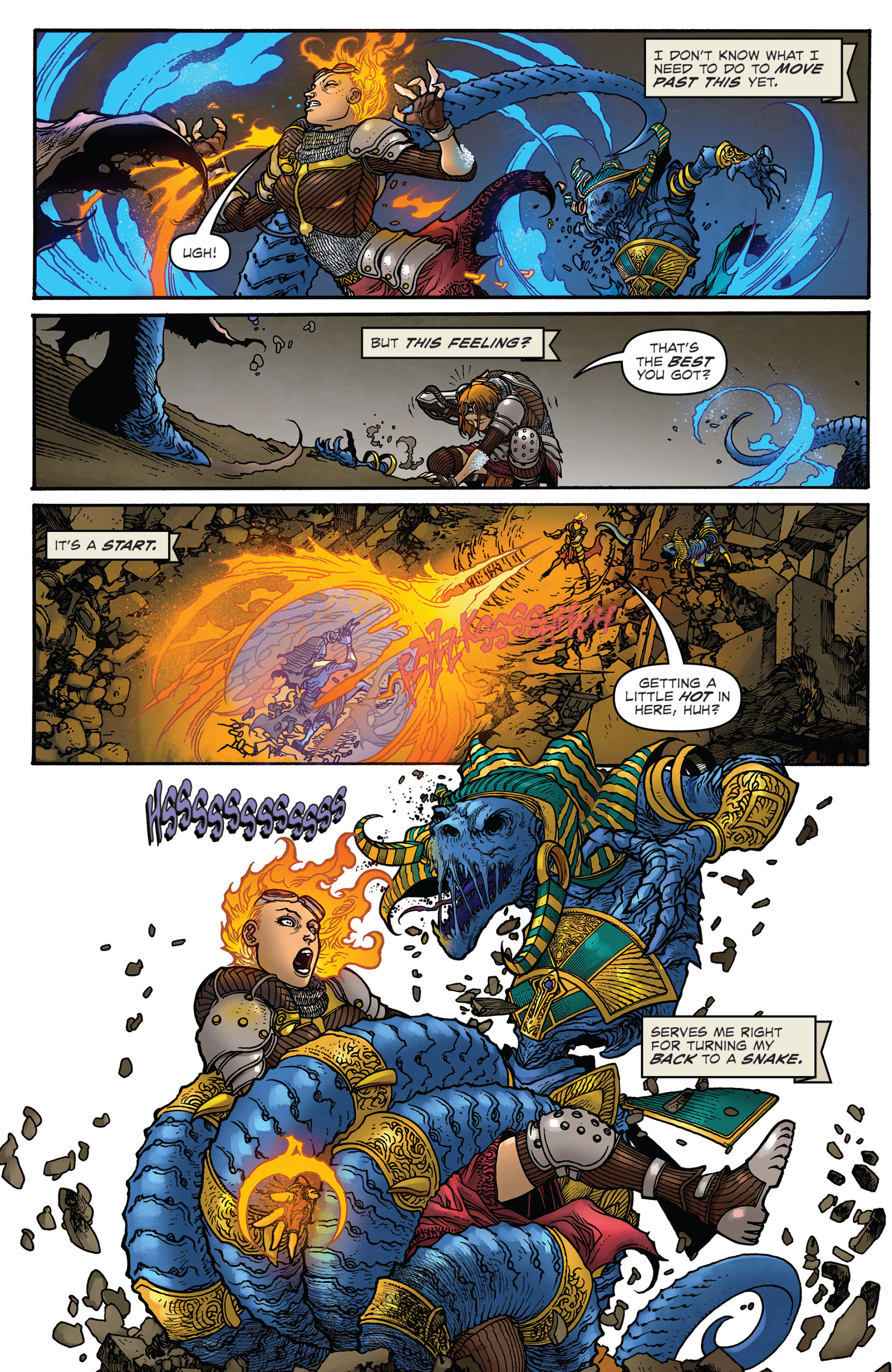 Read online Magic: The Gathering: Chandra comic -  Issue #3 - 9