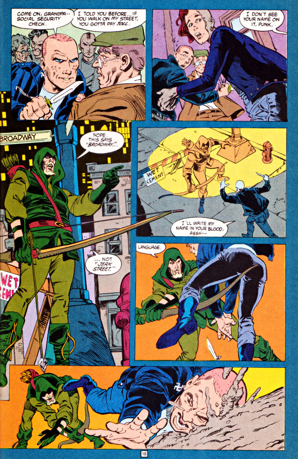 Read online Green Arrow (1988) comic -  Issue #13 - 18