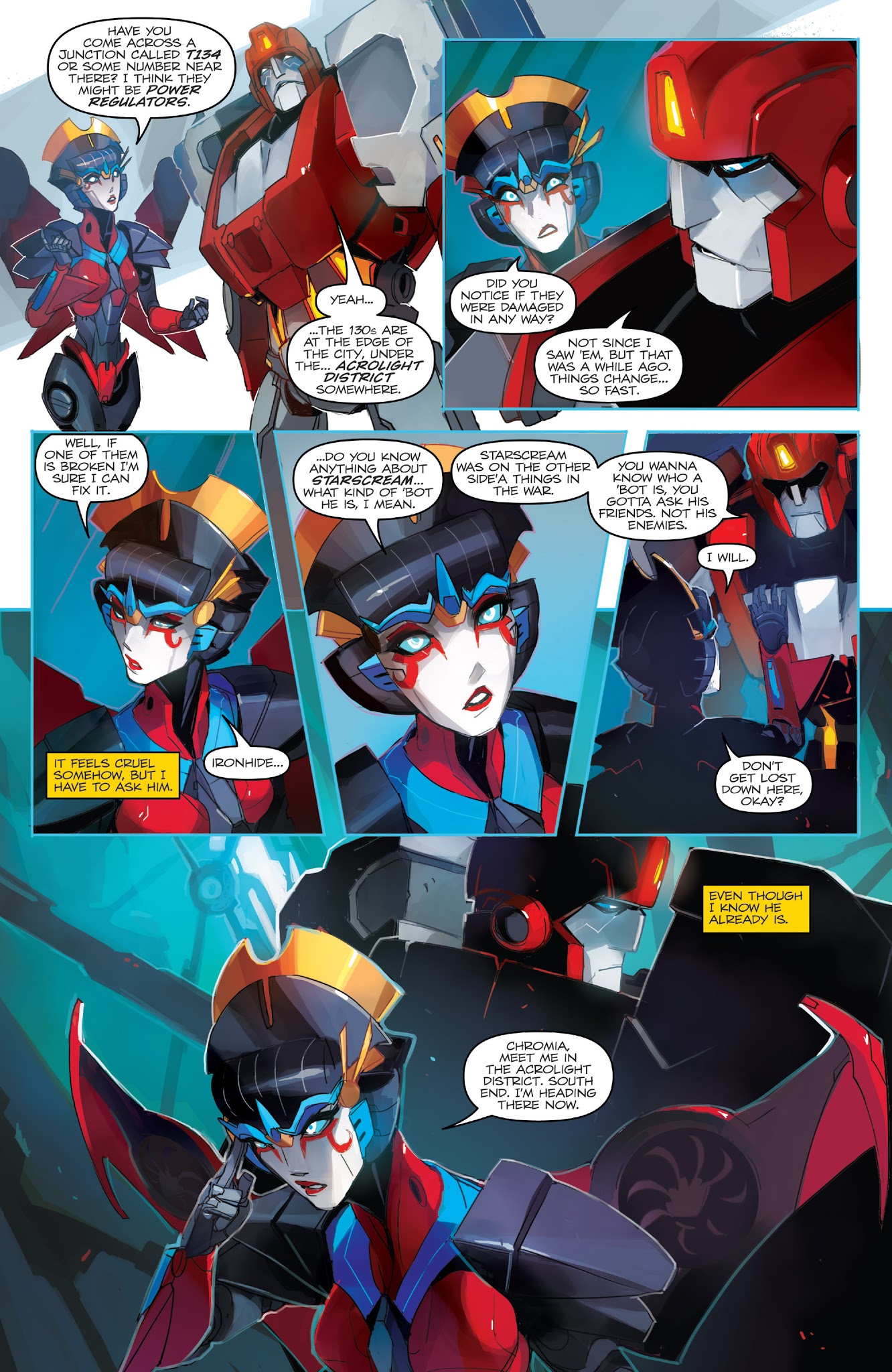 Read online The Transformers: Windblade (2018) comic -  Issue # TPB - 18