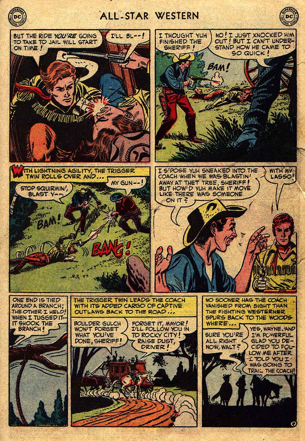 Read online All-Star Western (1951) comic -  Issue #62 - 27