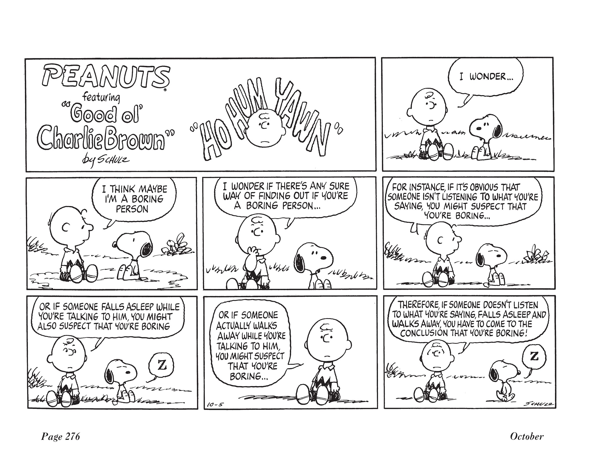 Read online The Complete Peanuts comic -  Issue # TPB 15 - 290