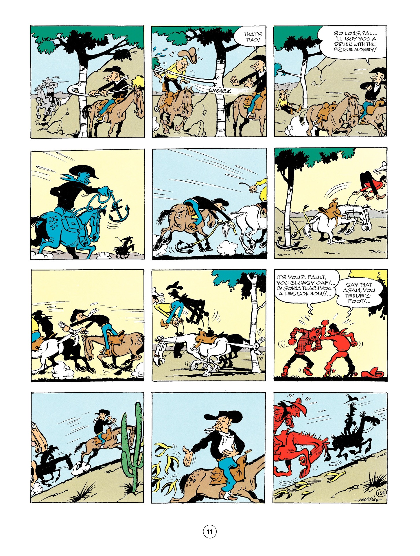 Read online A Lucky Luke Adventure comic -  Issue #56 - 11