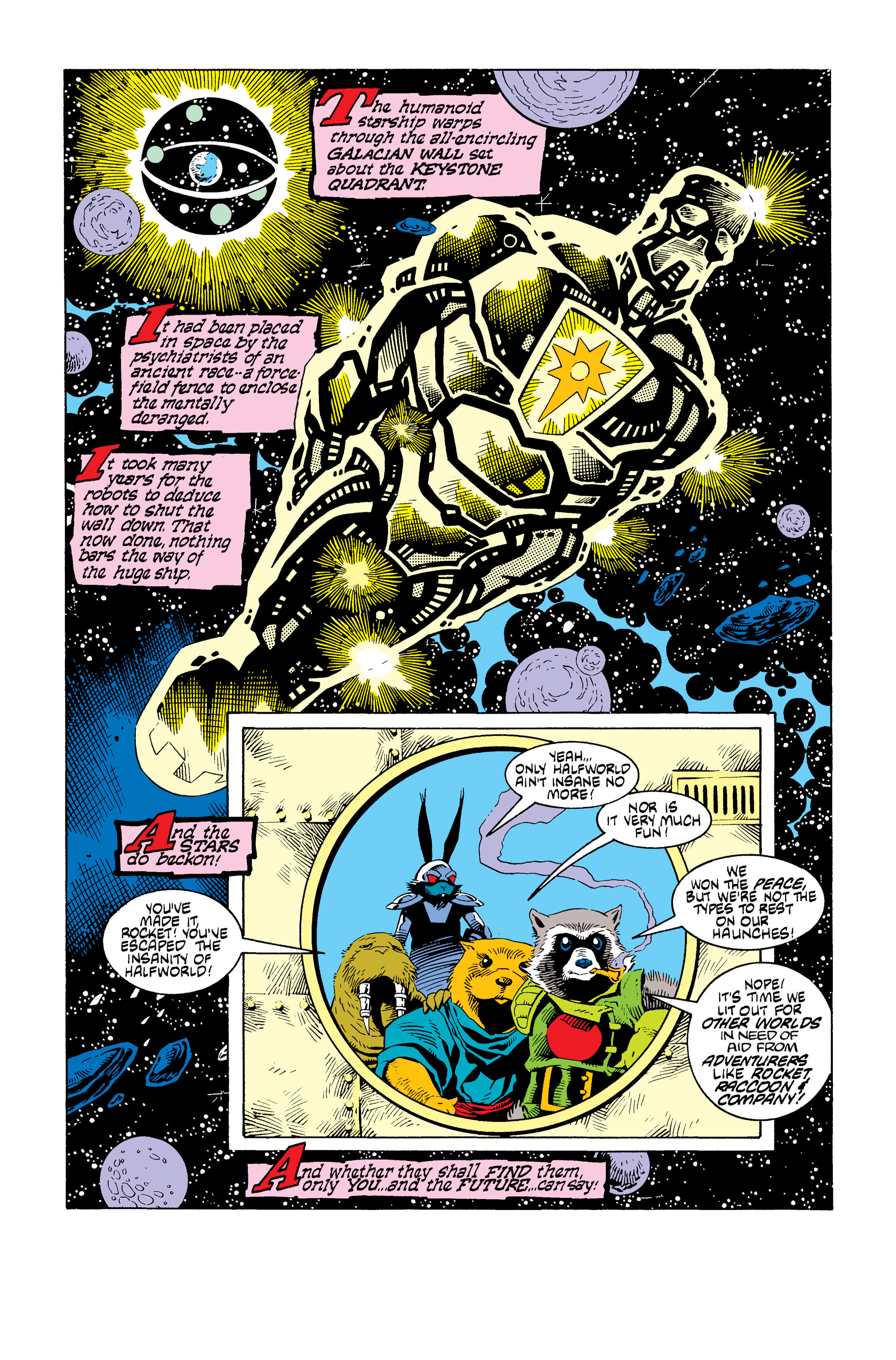 Read online Rocket Raccoon (1985) comic -  Issue #4 - 24