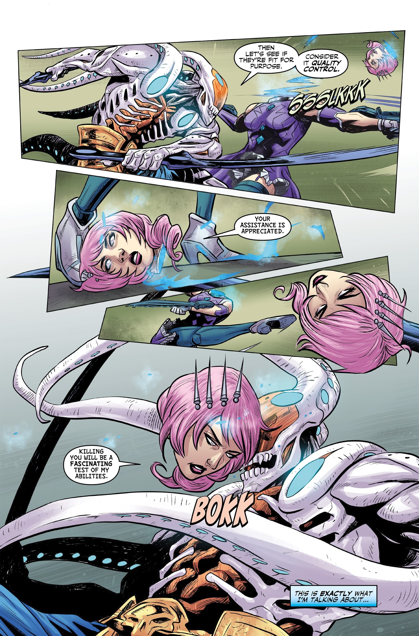Read online Tekken comic -  Issue #3 - 7