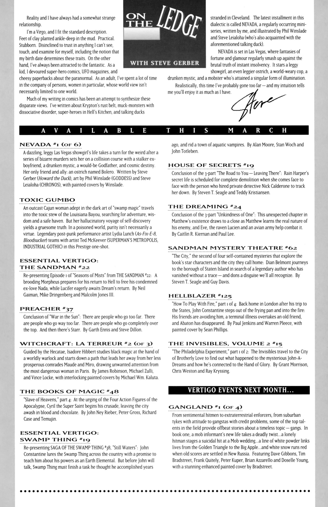 Read online House of Secrets (1996) comic -  Issue #19 - 26