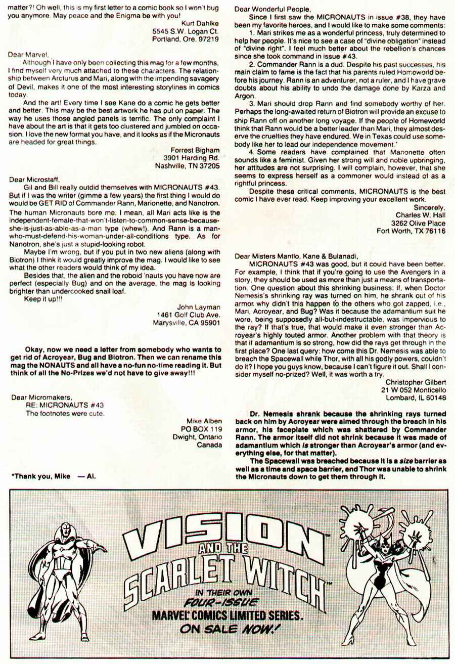 Read online Micronauts (1979) comic -  Issue #48 - 32