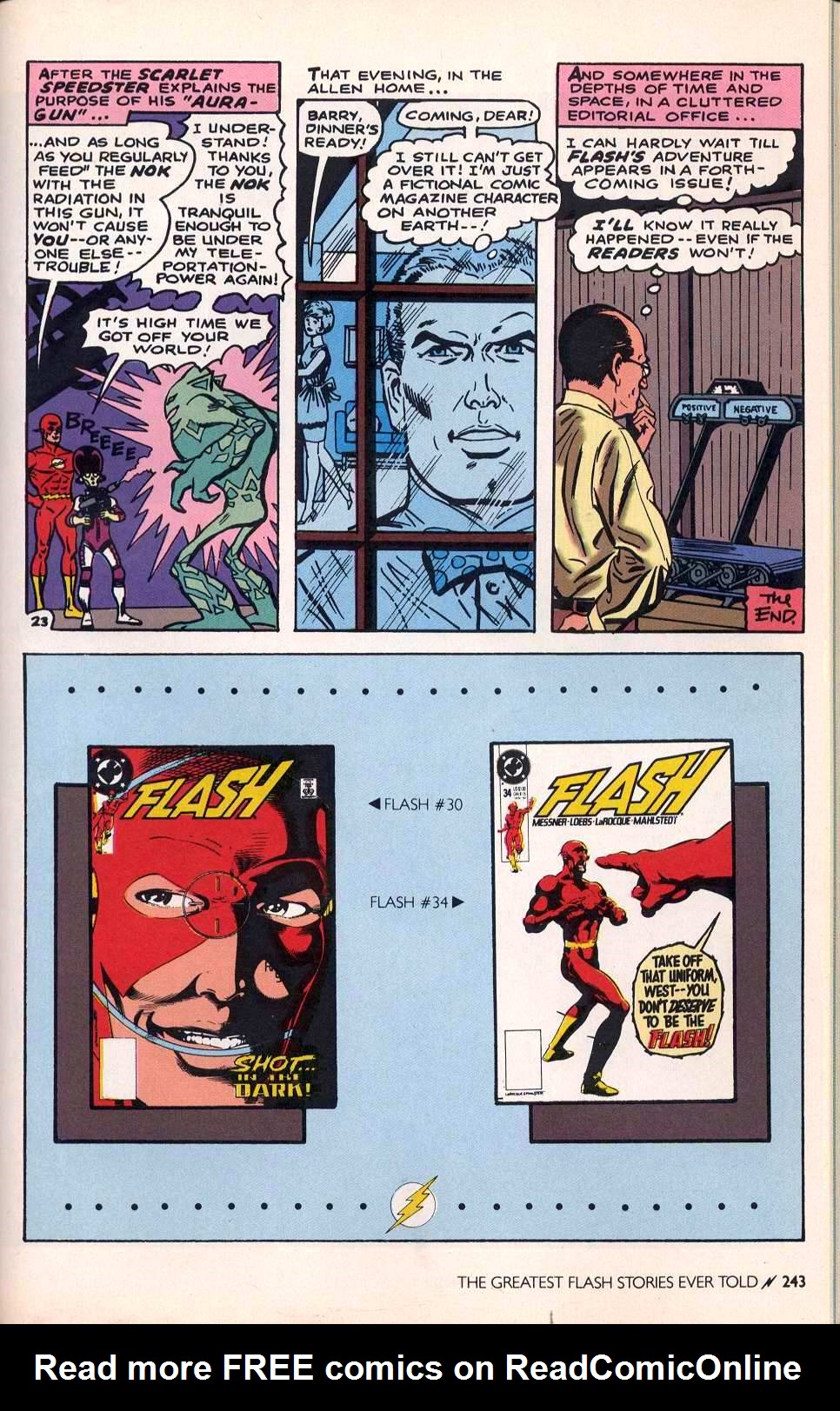 Read online The Greatest Flash Stories Ever Told comic -  Issue # TPB - 244