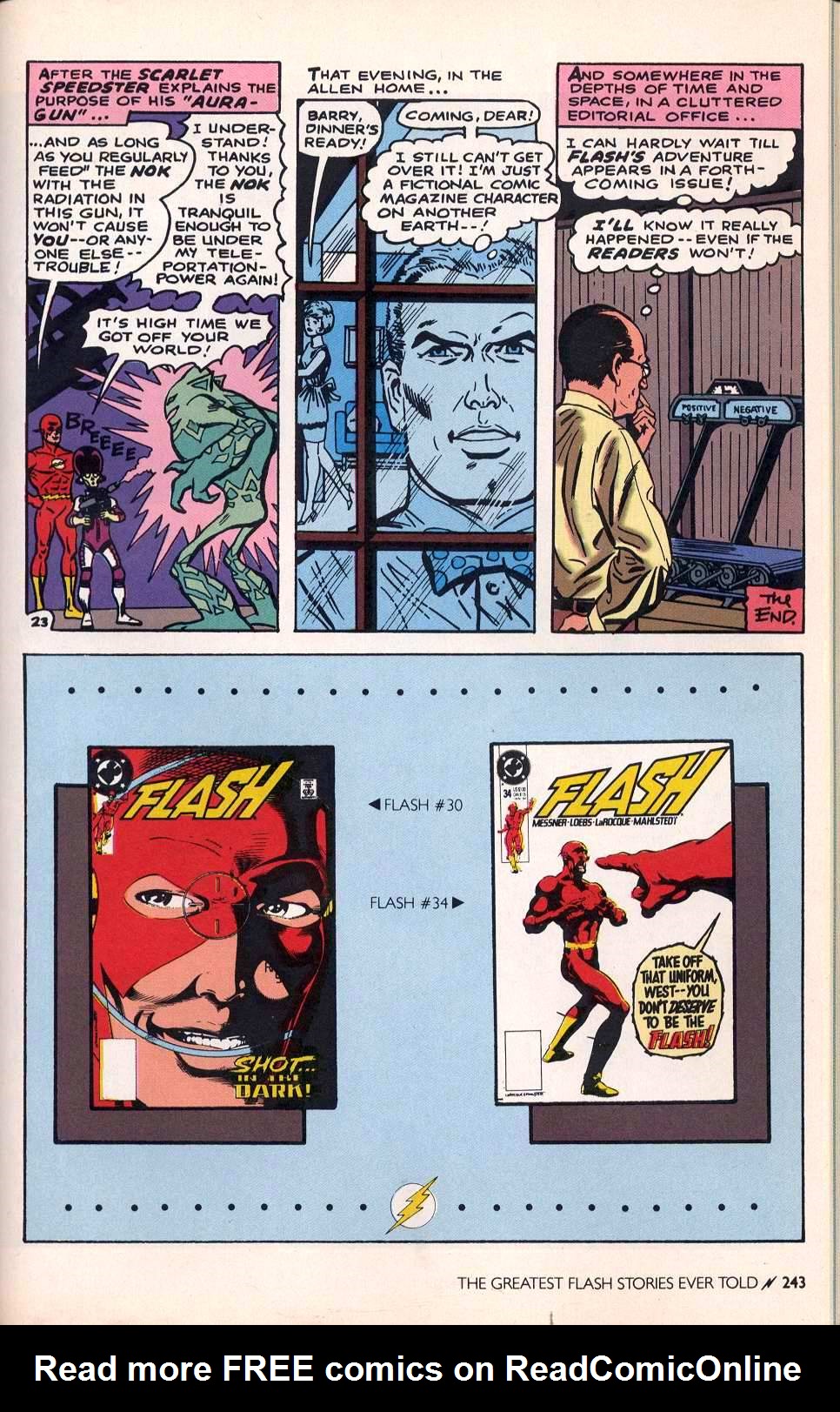 Read online The Greatest Flash Stories Ever Told comic -  Issue # TPB - 244
