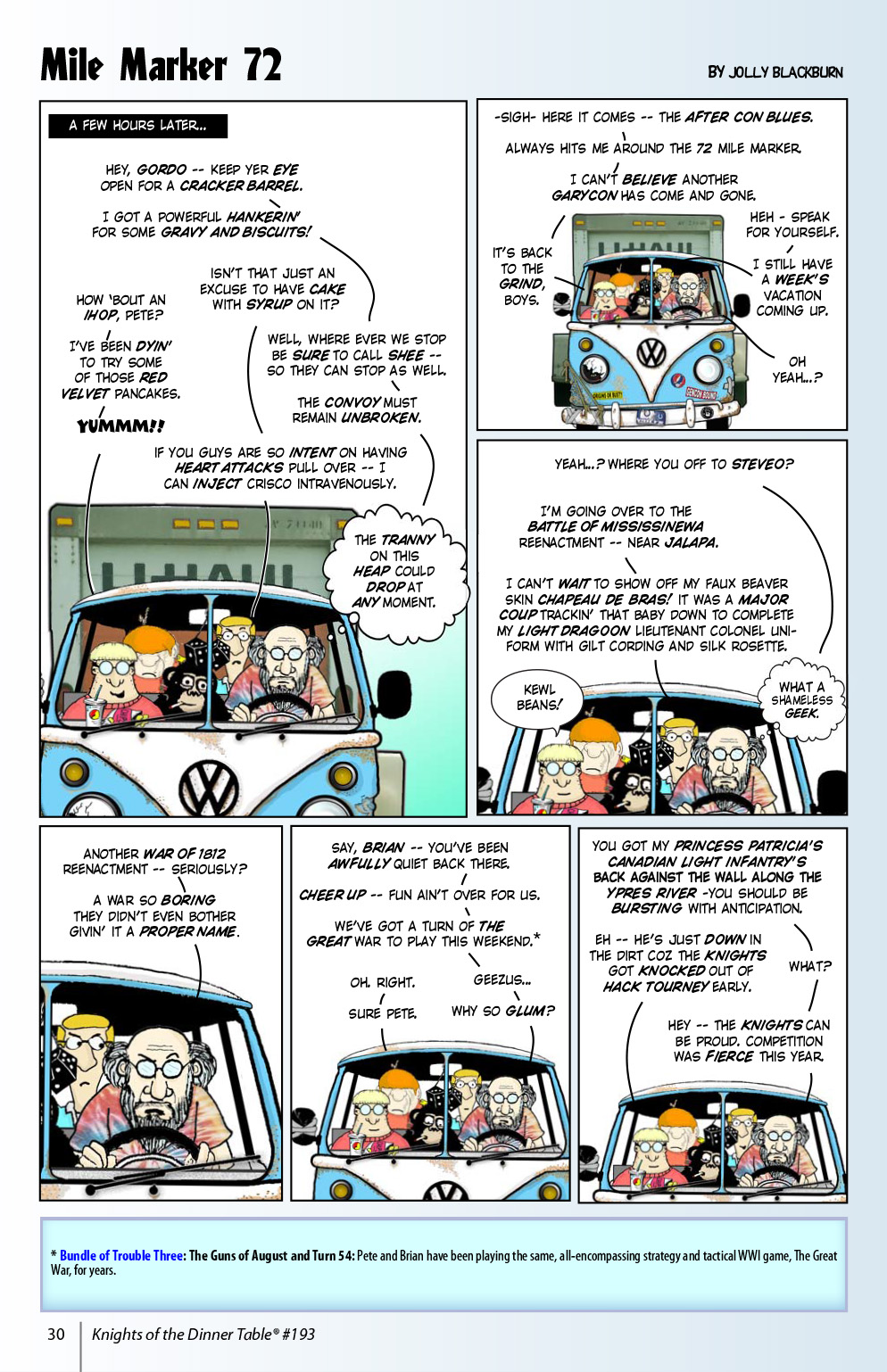 Read online Knights of the Dinner Table comic -  Issue #193 - 32