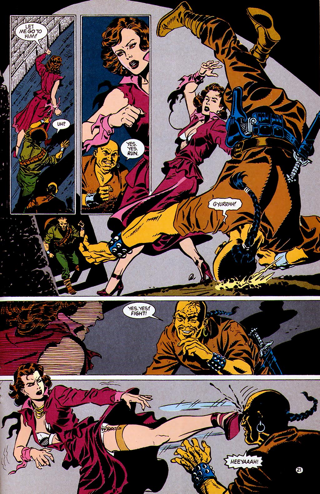 Read online The Shadow Strikes! comic -  Issue #21 - 22