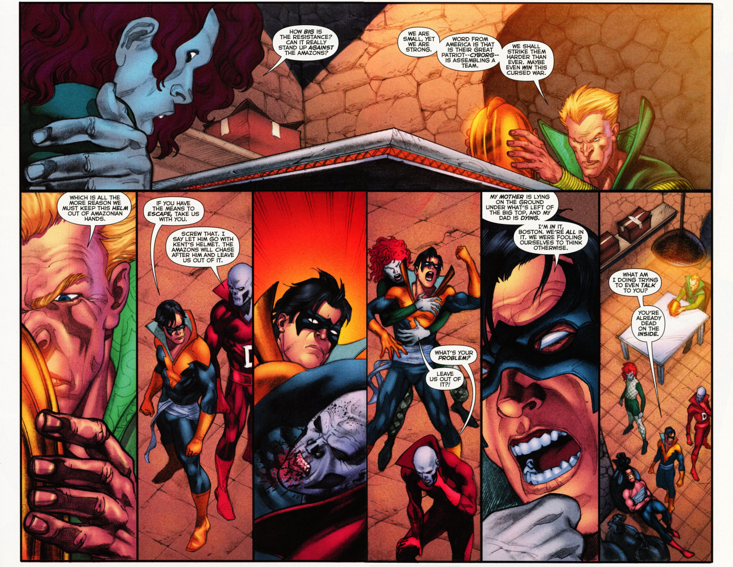 Read online Flashpoint: Deadman and the Flying Graysons comic -  Issue #2 - 15