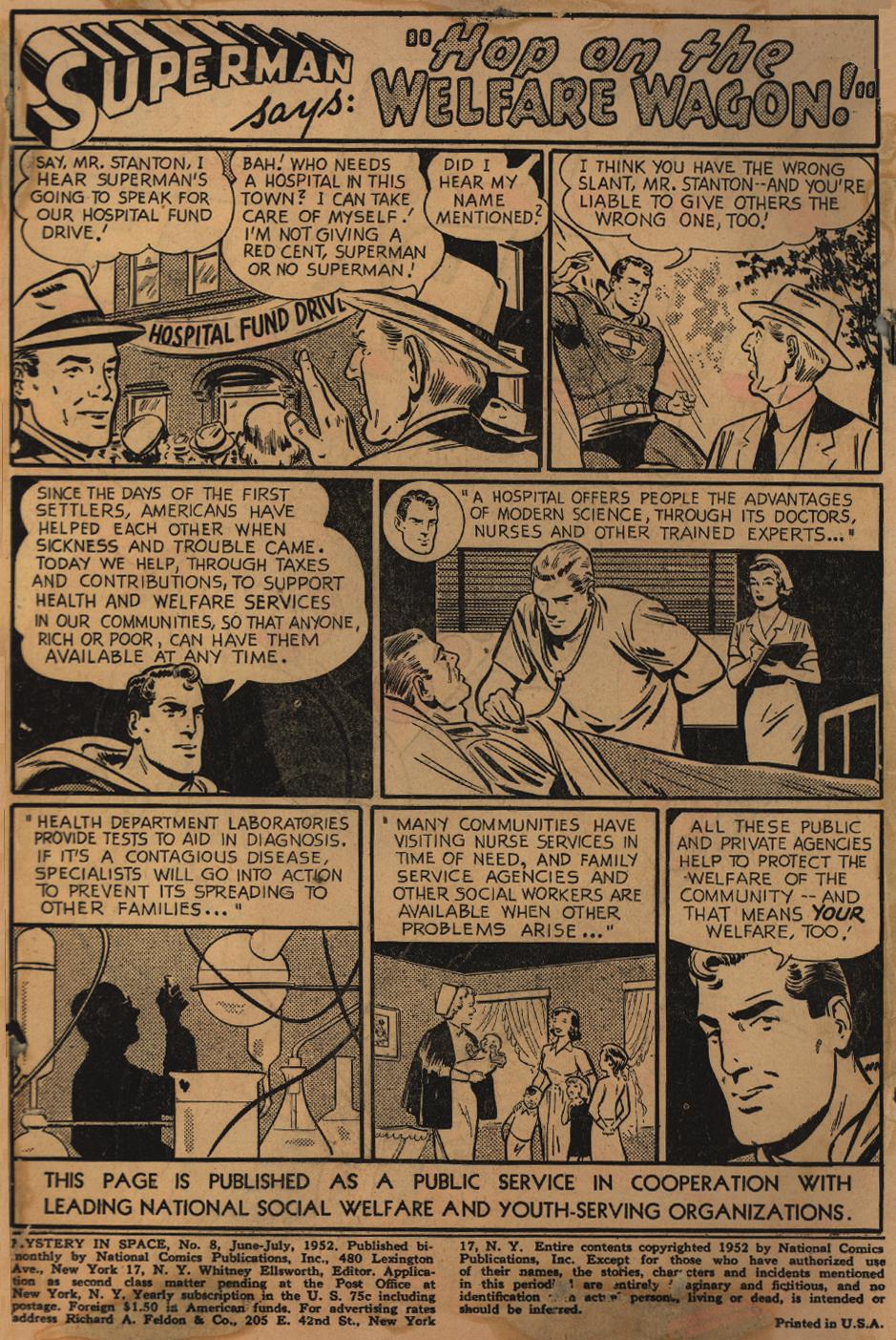Read online Mystery in Space (1951) comic -  Issue #8 - 2