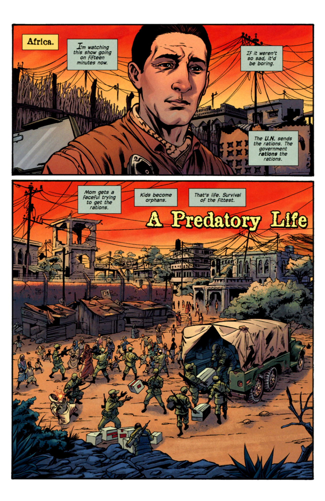 Read online Predators (2010) comic -  Issue #1 - 18